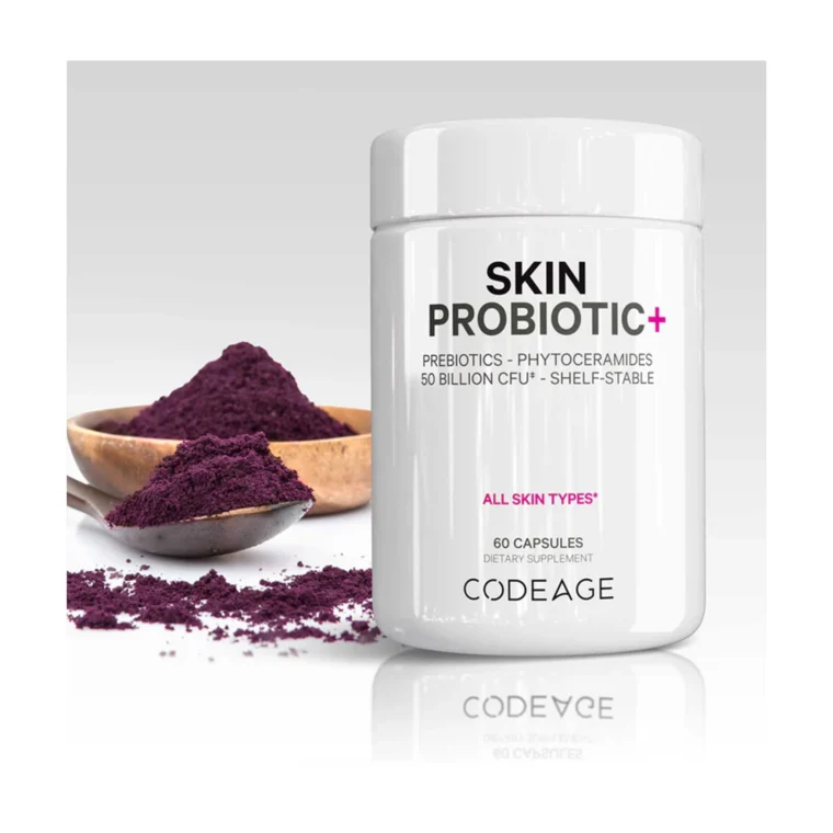 Codeage Skin Probiotic Complex, All Skin Types - 60 Capsules - Image 3