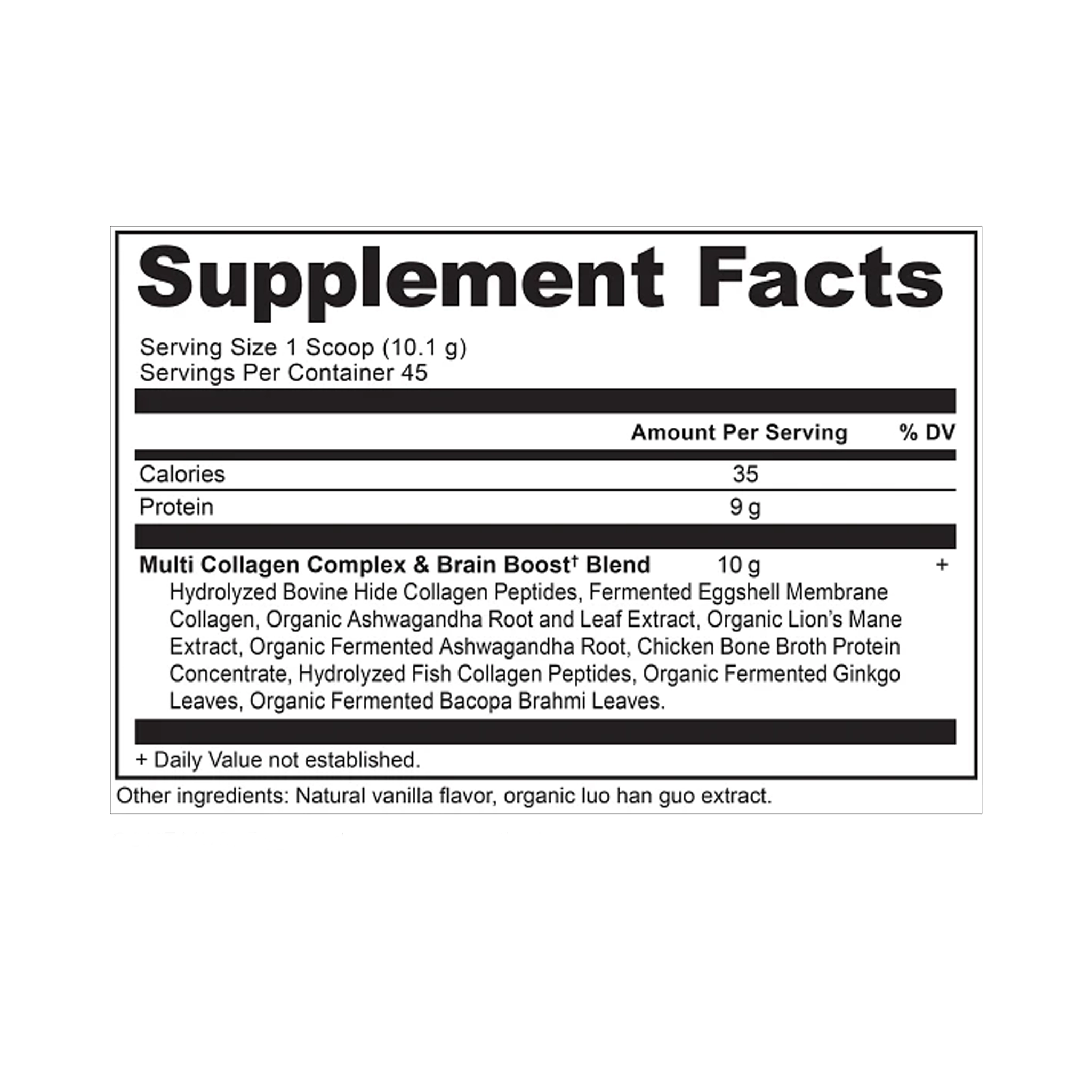 Ancient Nutrition Multi-Collagen Protein Brain Boost - Premium Cognitive & Joint Support with Five Collagen Types - Image 3