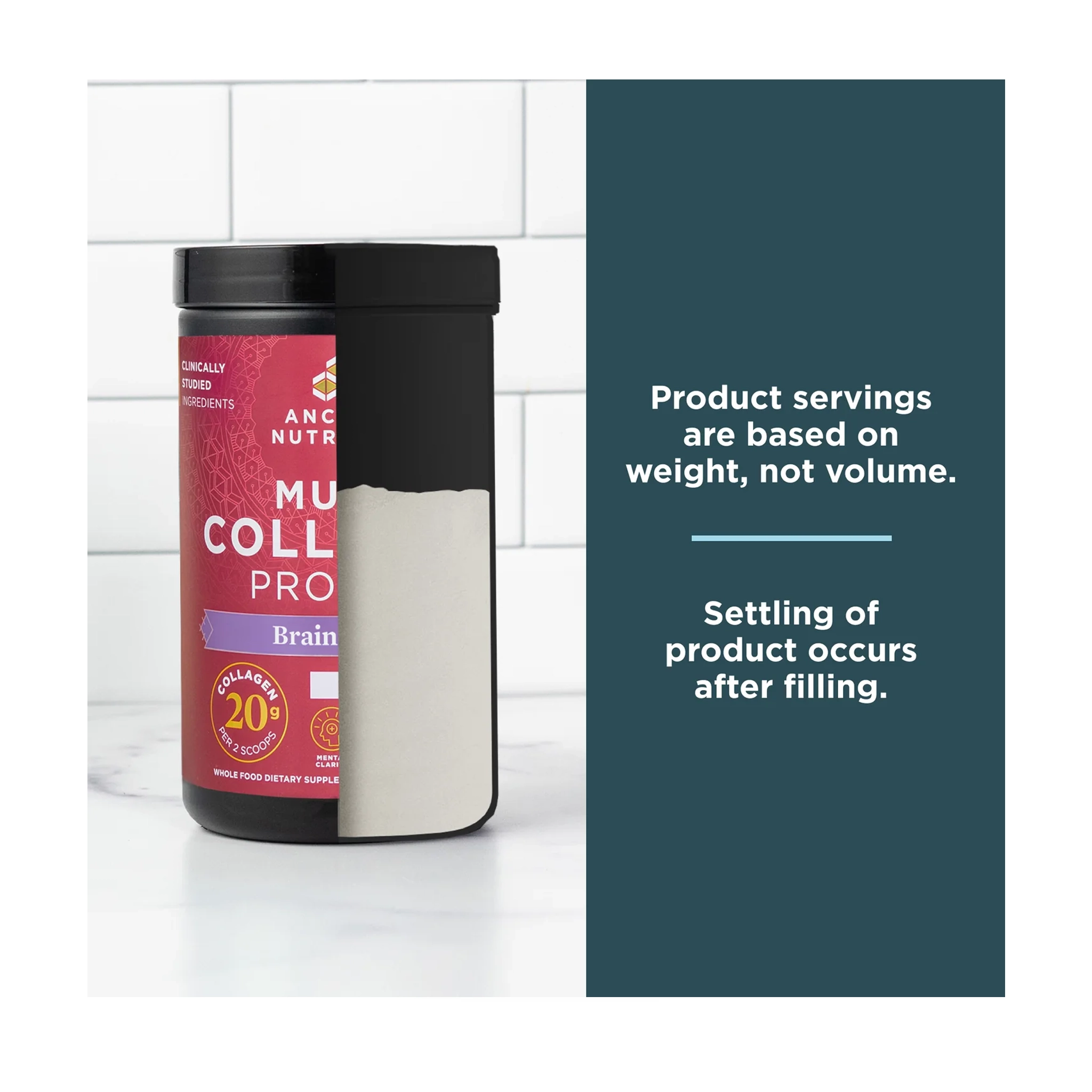 Ancient Nutrition Multi-Collagen Protein Brain Boost - Premium Cognitive & Joint Support with Five Collagen Types - Image 2