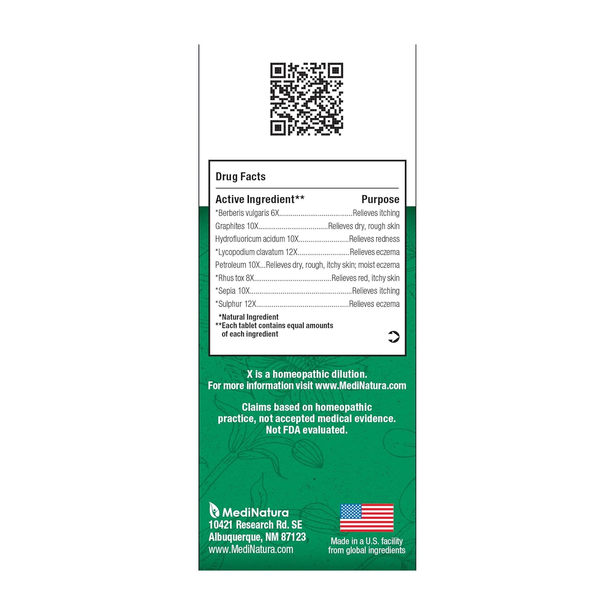 BHI Skin Eczema Relief Tablets – Natural Homeopathic Support for Eczema and Dermatitis - Image 3