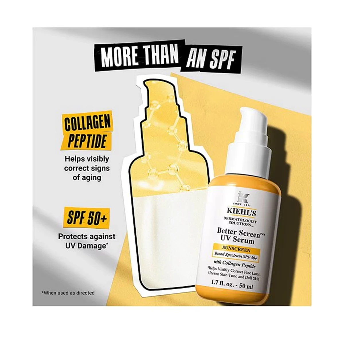 Better Screen™ UV Serum SPF 50+ – Facial Sunscreen with Collagen ...