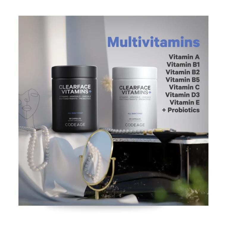 Clearface Vitamins Skin Suplemenent , Vitamin A, Vitamin E - Image 3