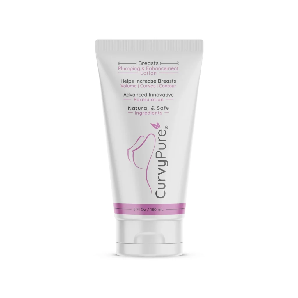 CurvyPure Breast Enhancement Lotion – Enhance, Firm, and Nourish Naturally