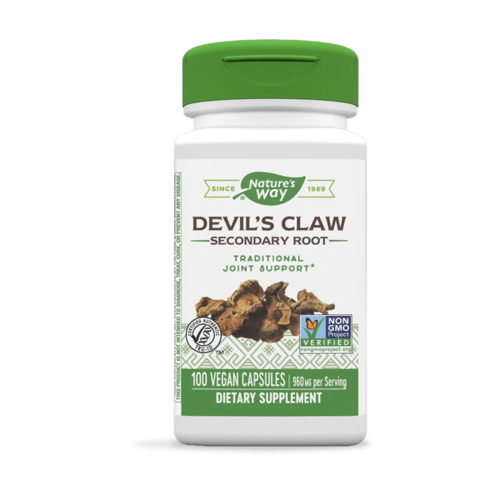 Nature's Way Devil’s Claw Secondary Root - 100 Capsules