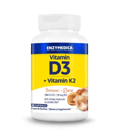 Enzymedica Vitamin D3 + K2