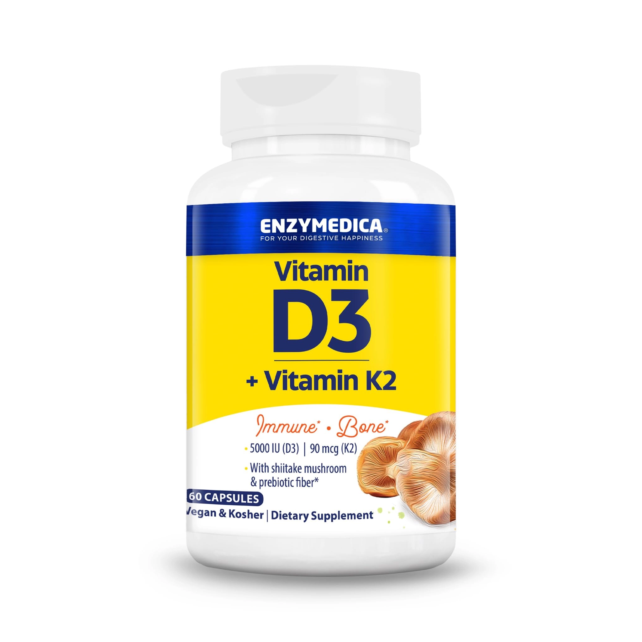 Enzymedica Vitamin D3 + K2