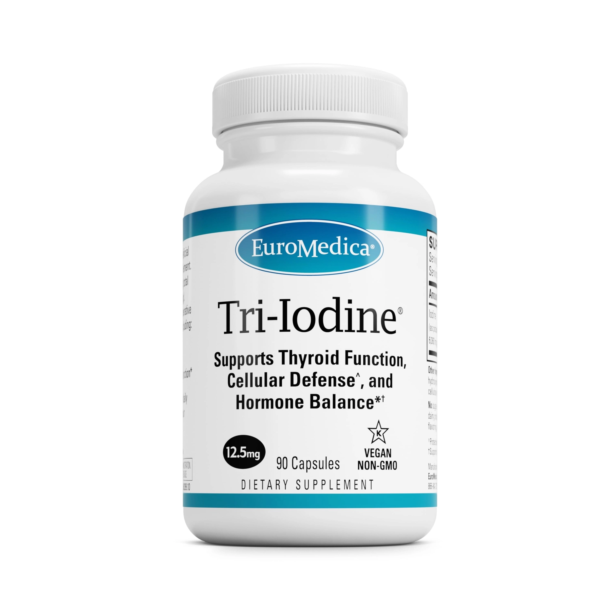 EuroMedica Tri-Iodine – Advanced Thyroid Function Support