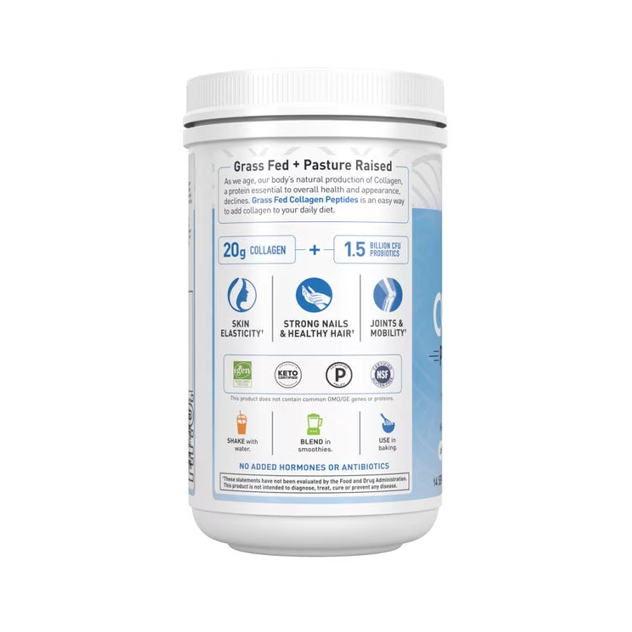 Grass Fed Collagen Peptides Powder – Pure, Natural Support for Skin, Hair, and Joint Health - Image 3