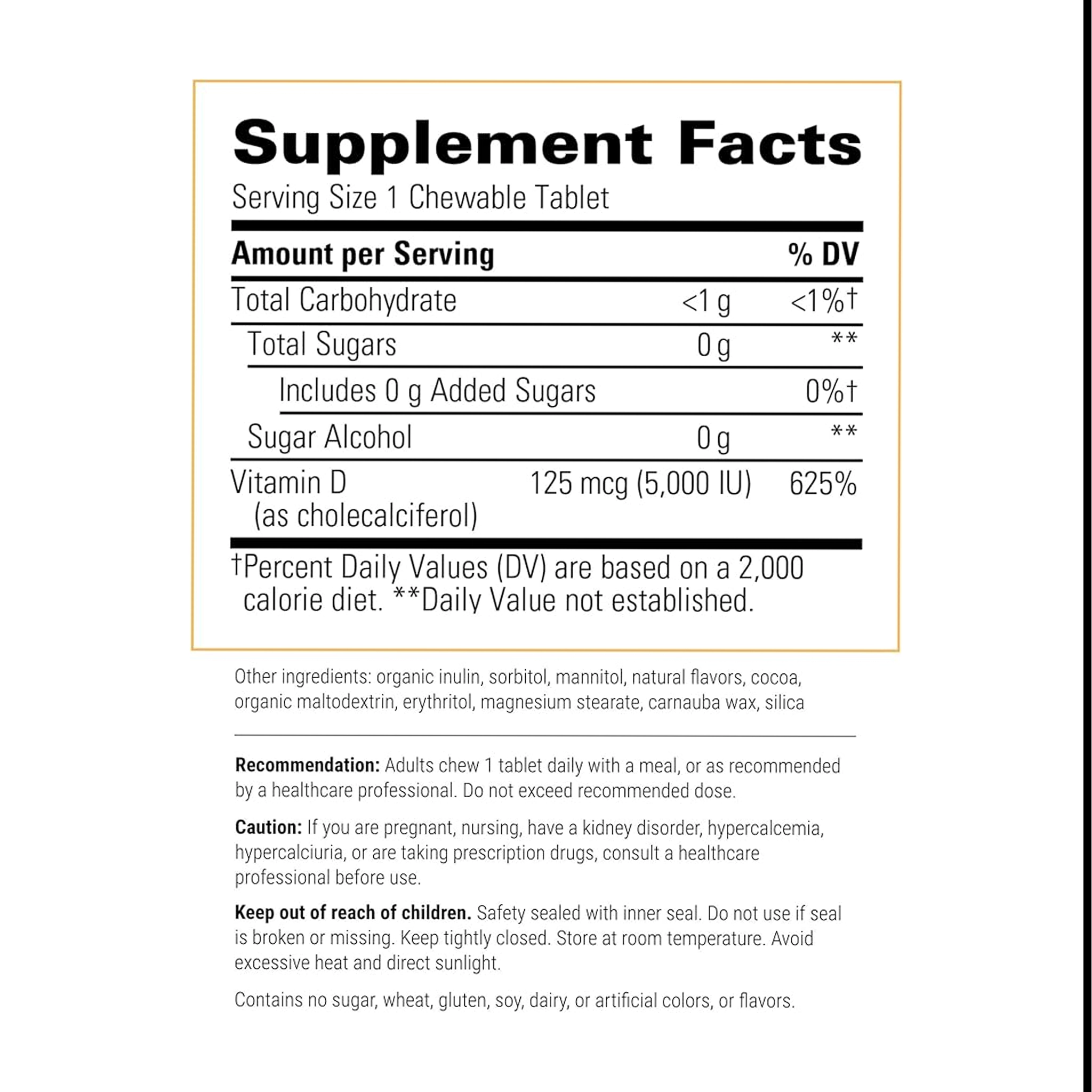 Integrative Vitamin D3 5000 IU