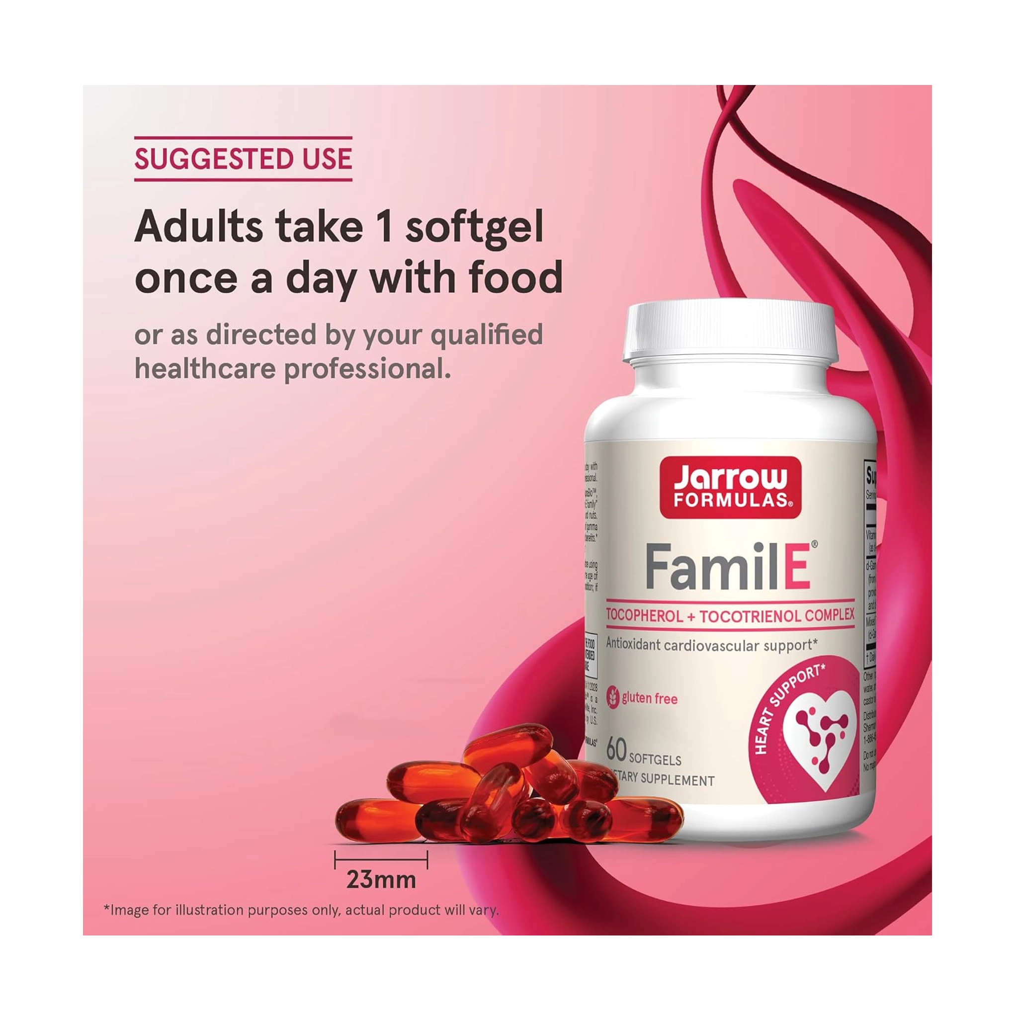 Jarrow Formulas FamilE - 60 Capsules - Image 2