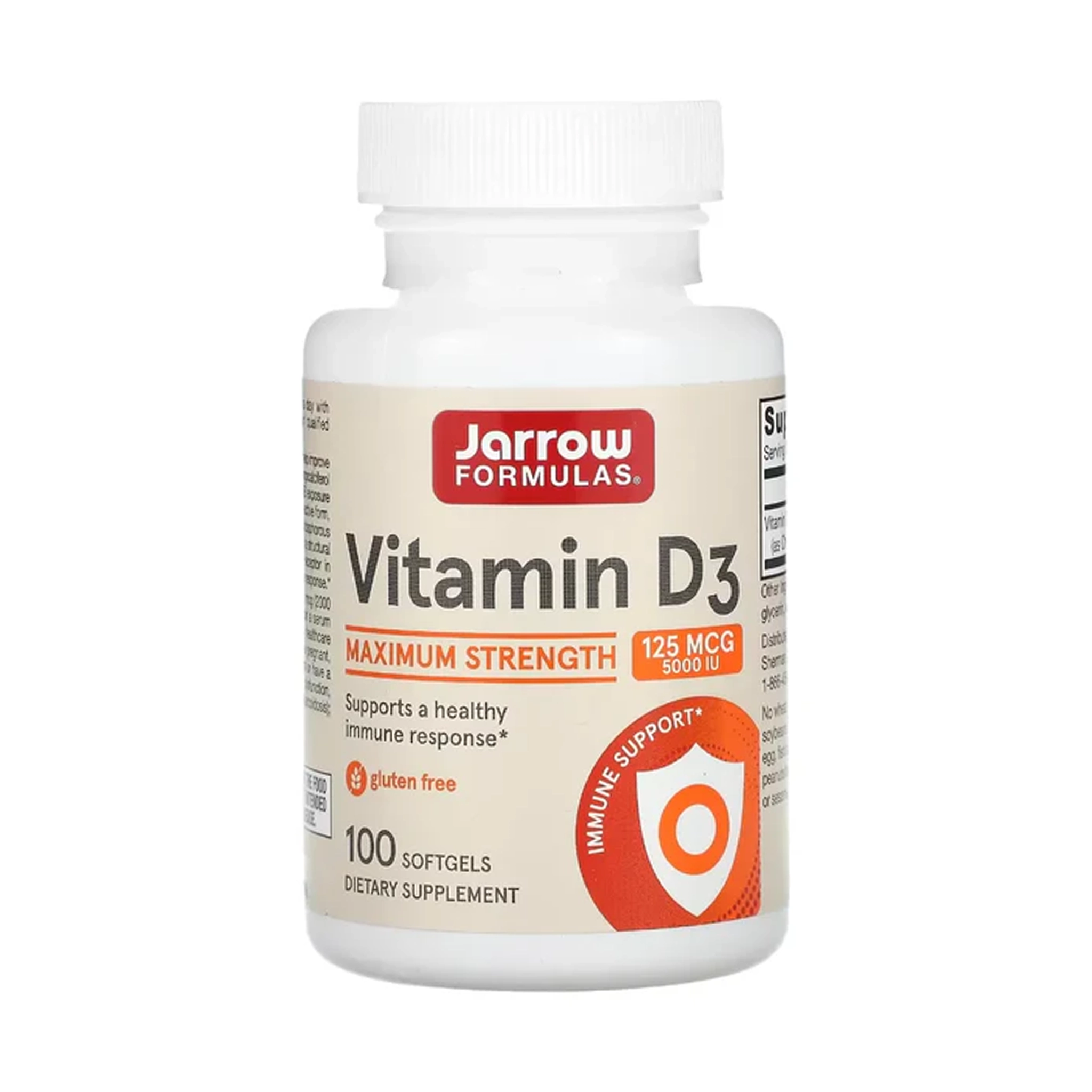 Jarrow Formulas Vitamin D3 Maximum Strength
