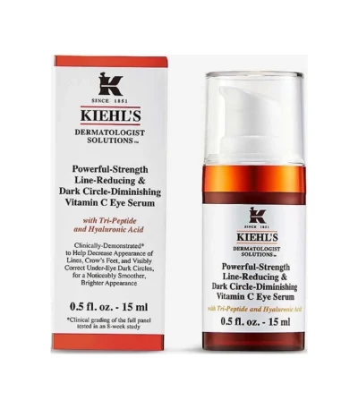 Kiehl's Powerful-Strength Vitamin C Serum – Radiance-Boosting, Anti-Aging Serum with Vitamin C