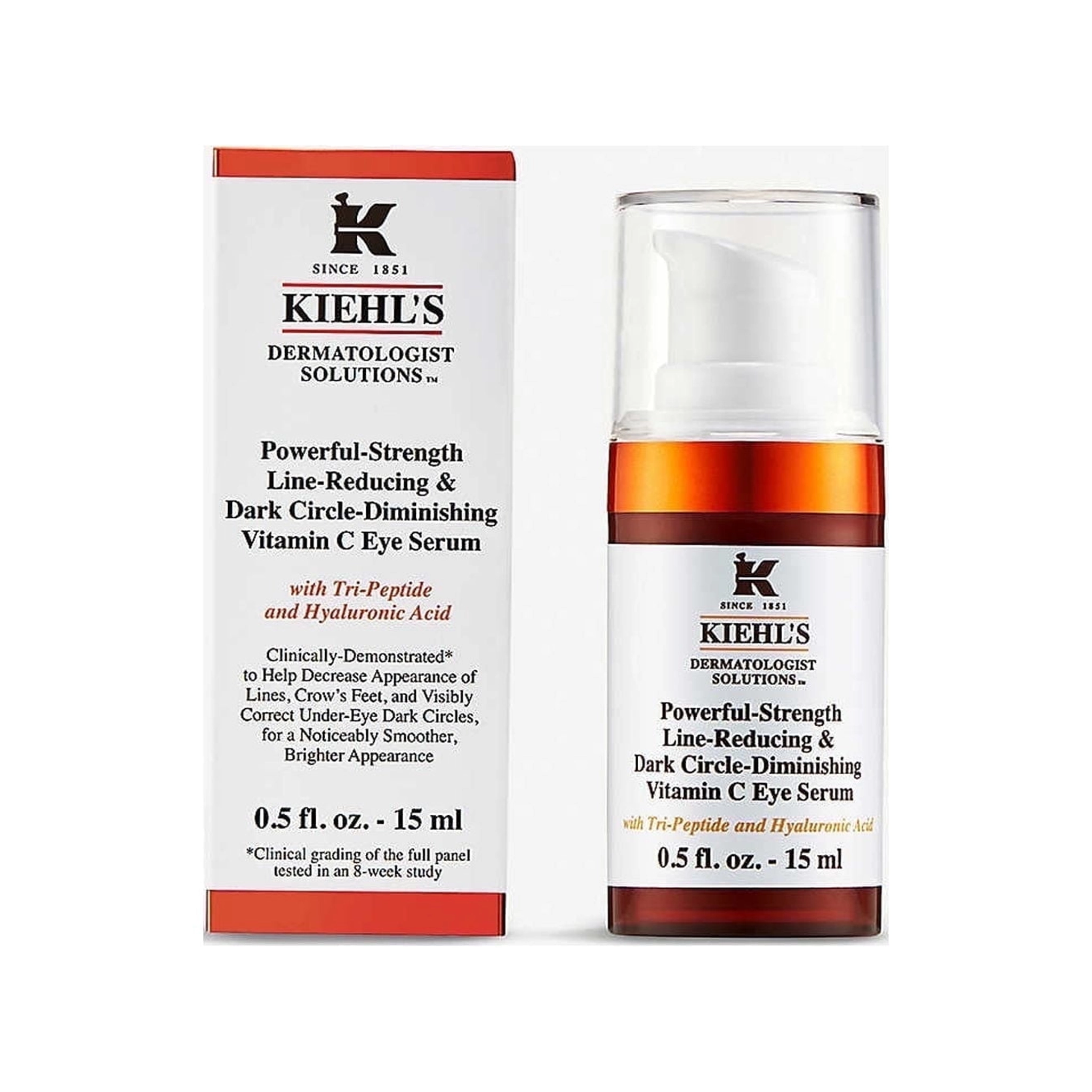 Kiehl's Powerful-Strength Vitamin C Serum – Radiance-Boosting, Anti-Aging Serum with Vitamin C