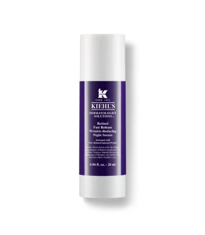 Kiehl's Retinol Fast Release Wrinkle-Reducing 0.3% Retinol Night Serum – Anti-Aging Night Treatment for Smoother, Firmer Skin