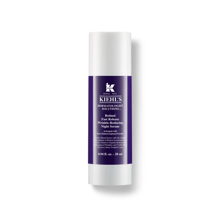 Kiehl's Retinol Fast Release Wrinkle-Reducing 0.3% Retinol Night Serum – Anti-Aging Night Treatment for Smoother, Firmer Skin