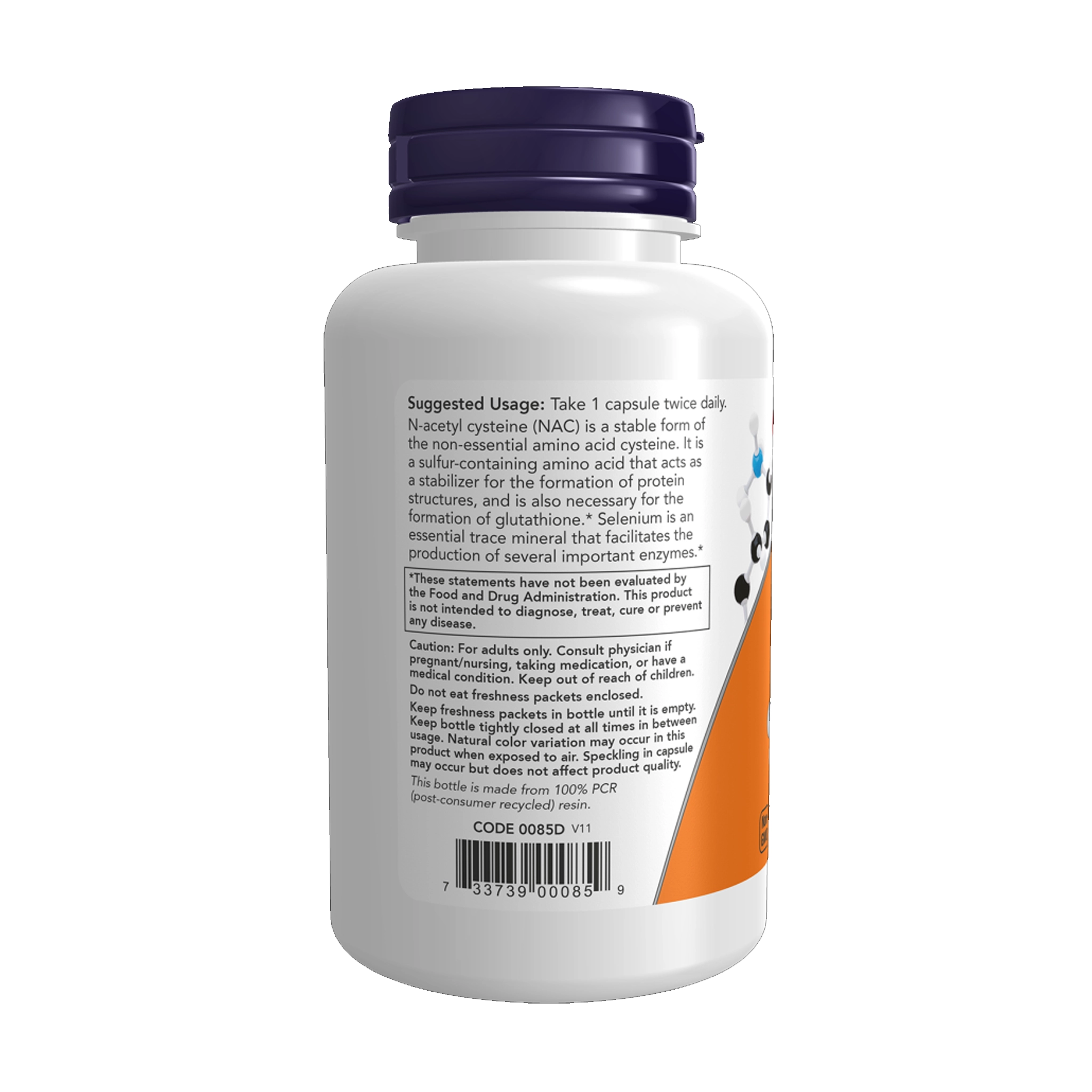 NOW NAC 600 mg Capsules – Powerful Antioxidant and Liver Support - Image 2
