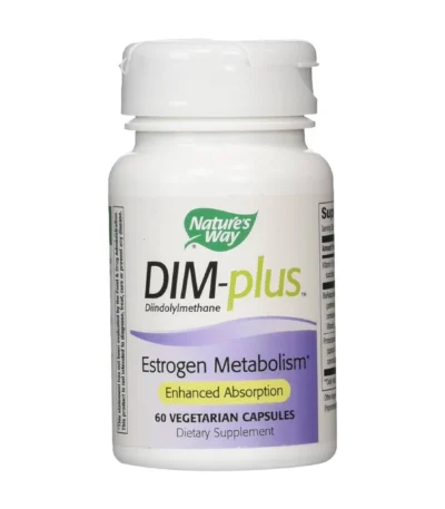 Nature's Way, DIM-Plus, Estrogen Metabolism, 60 Vegetarian Capsules