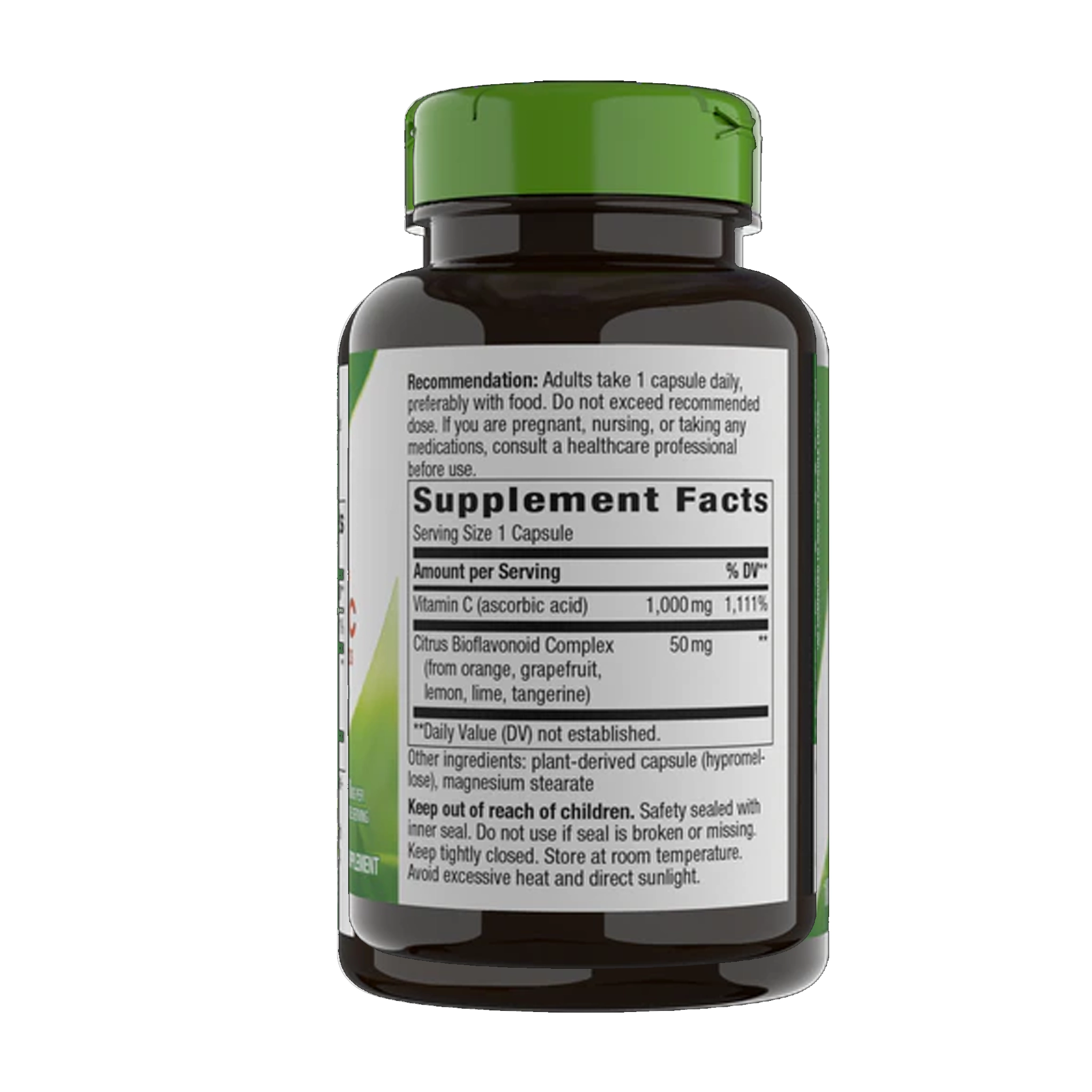 Natures Way Vitamin C with Bioflavonoids 250capsules - Image 2