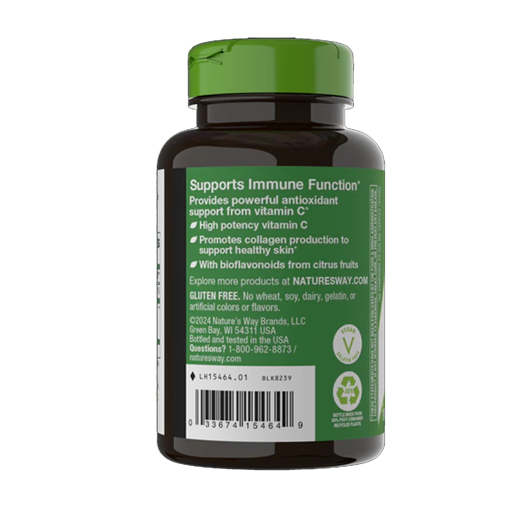 Natures Way Vitamin C with Bioflavonoids 250capsules - Image 3