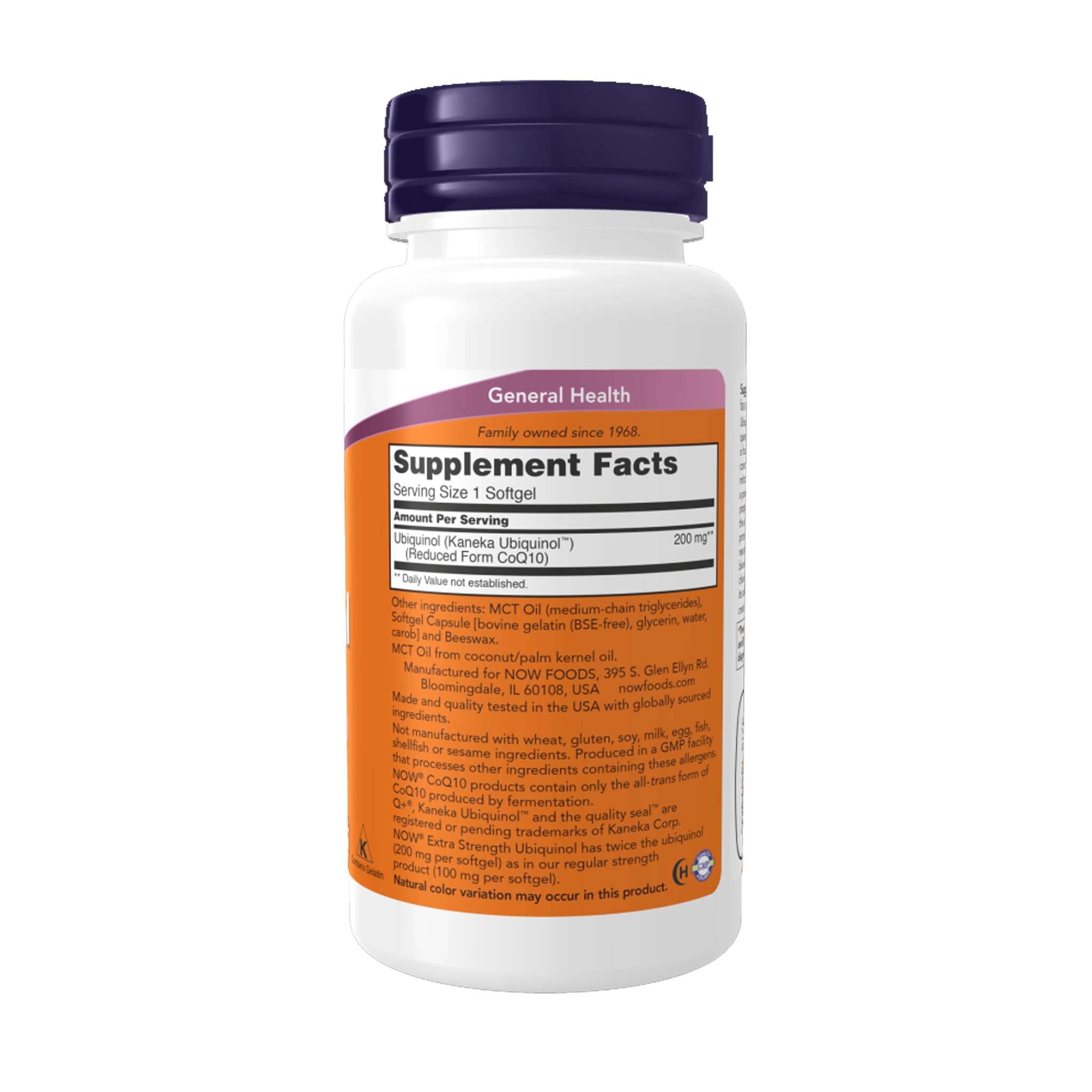 NOW Supplements, Berberine Glucose Support, Combined with MCT Oil -  90 Softgels - Image 2