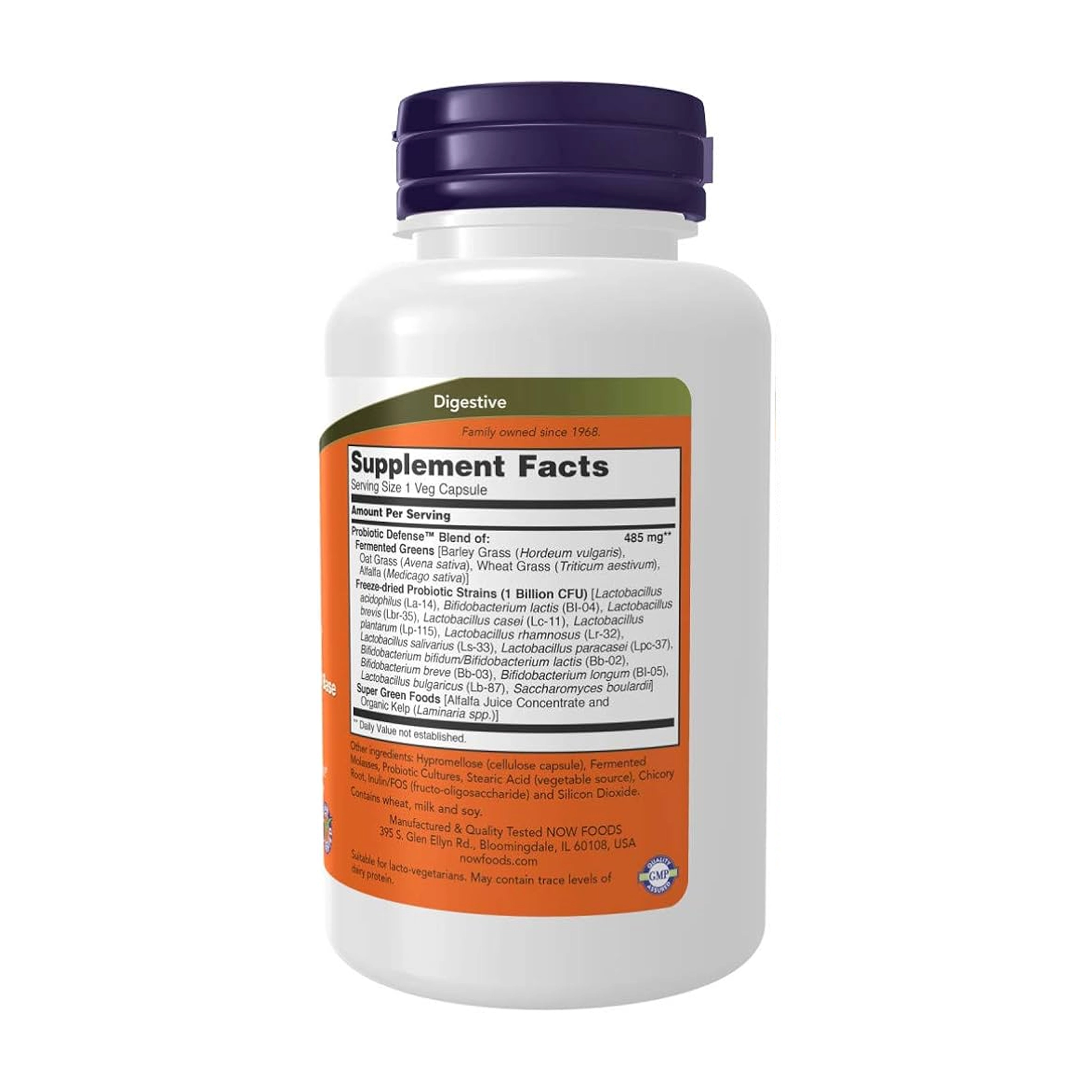 Now Foods Probiotic Defense Veg Capsules - 90 Capsules - Image 3