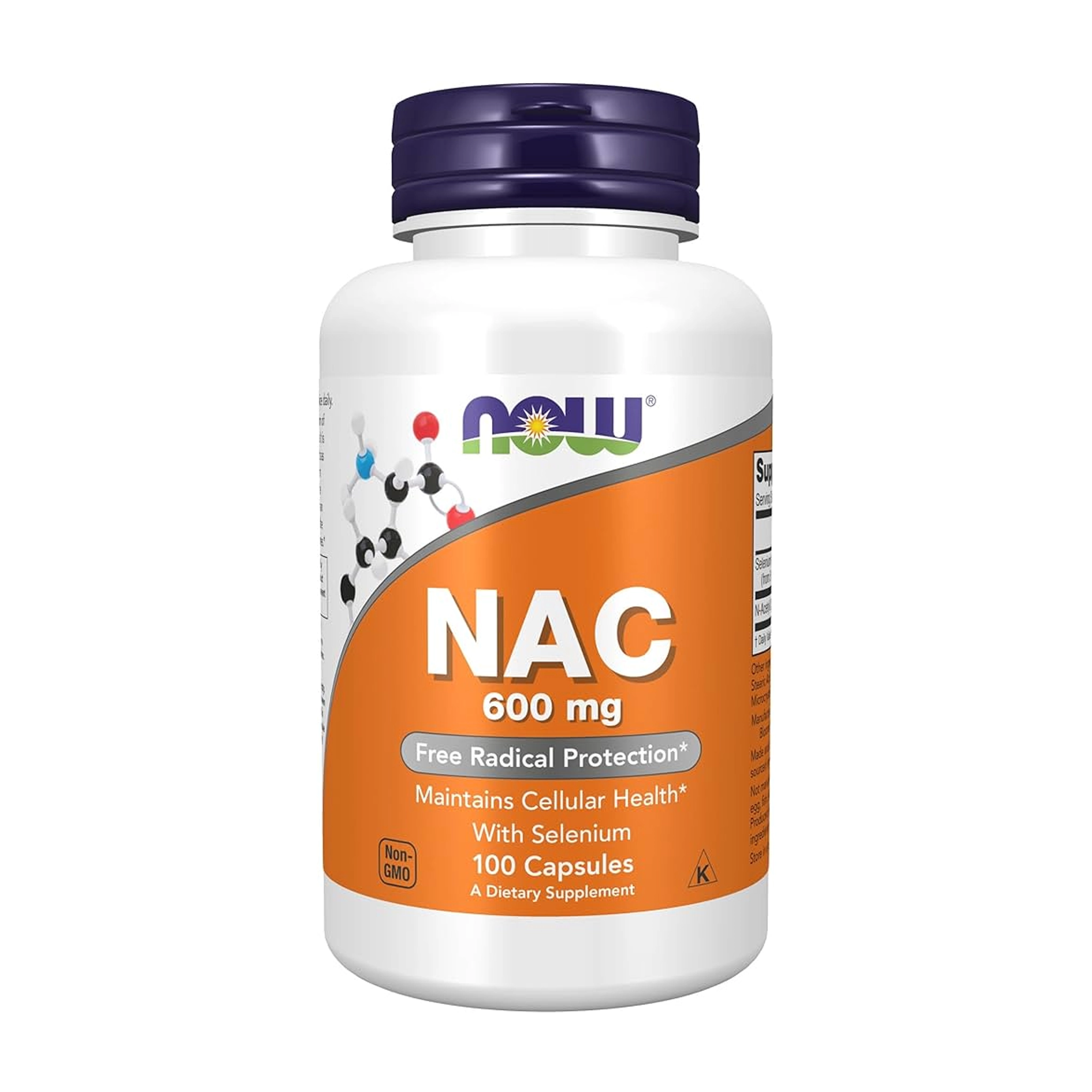 NOW NAC 600 mg Capsules