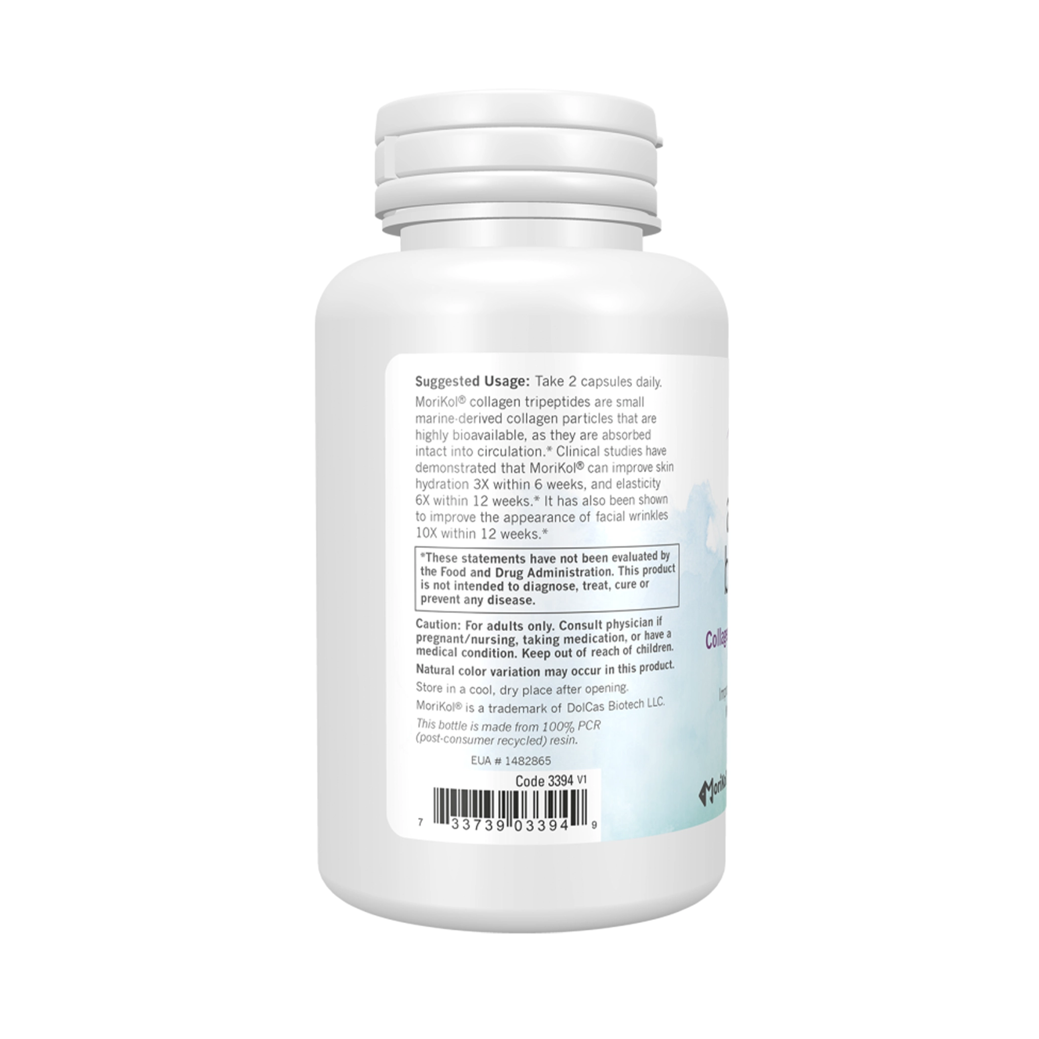 Now Solutions Aquatic Beauty Collagen Tripeptides + Vitamin C – 90 Capsules - Image 3