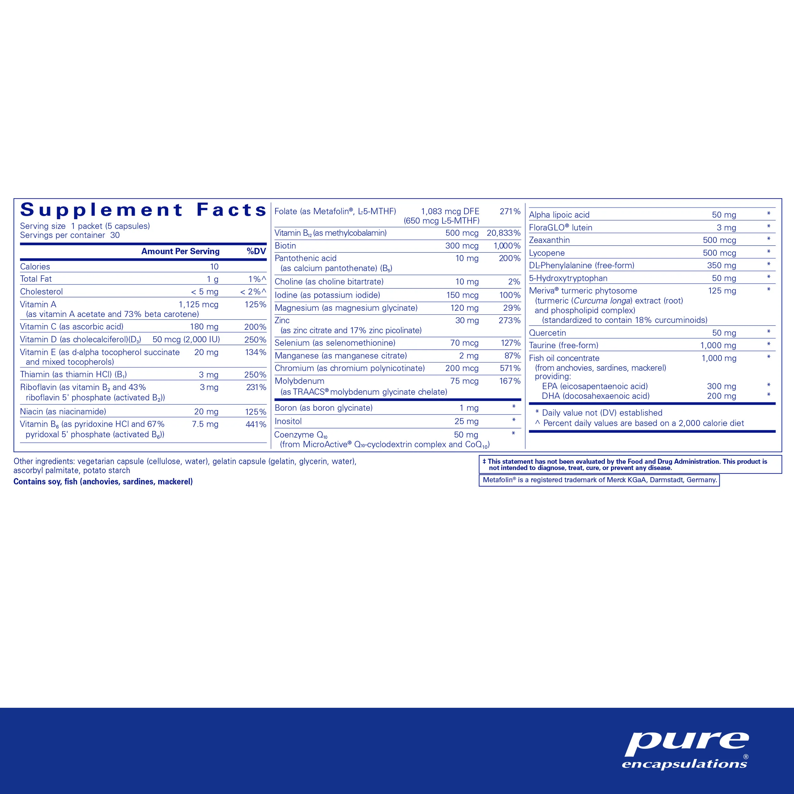 Pure Encapsulations - NeuroMood Pure Pack - 30 Packets - Image 3