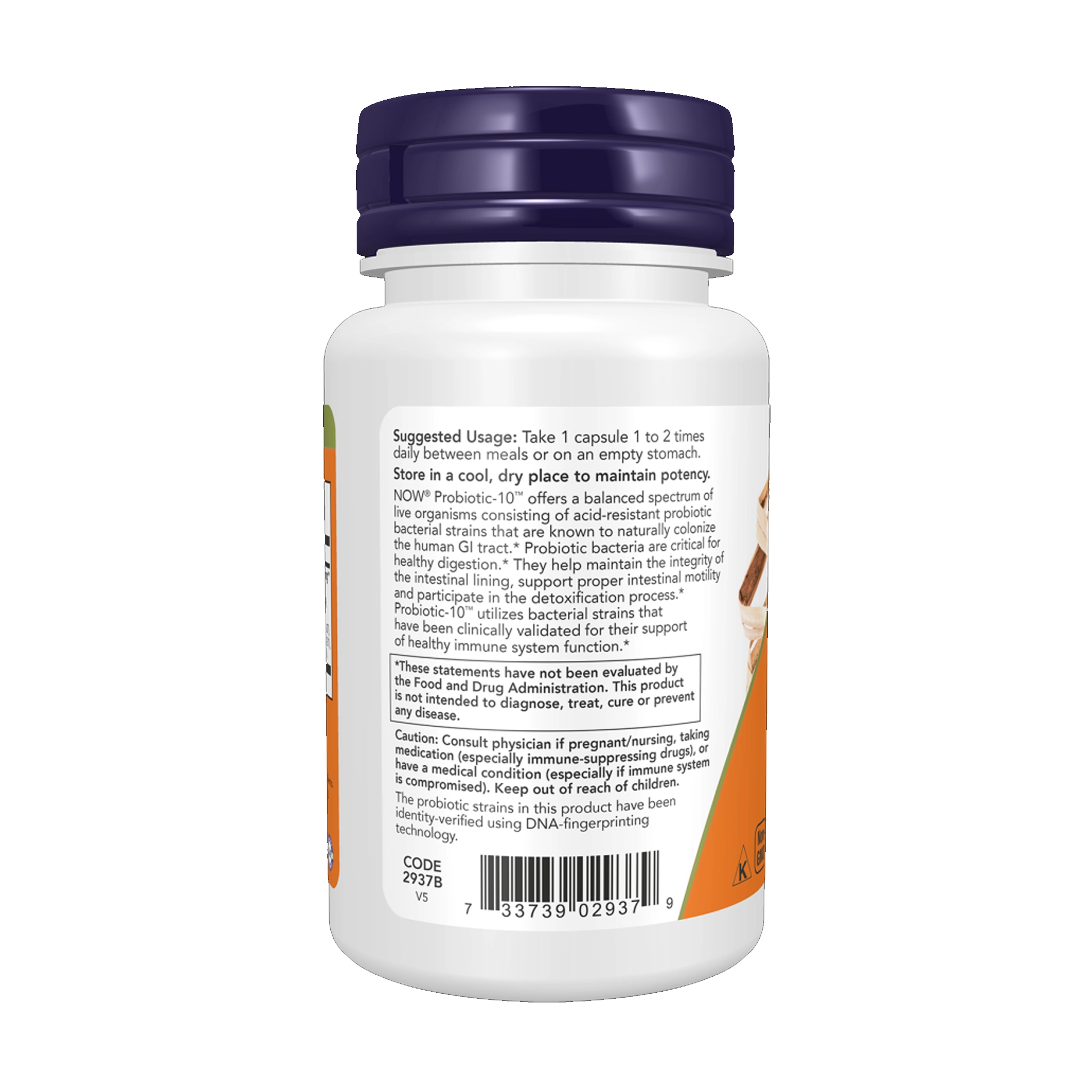 Probiotic-10 25 Billion CFU Veg Capsules - Image 2