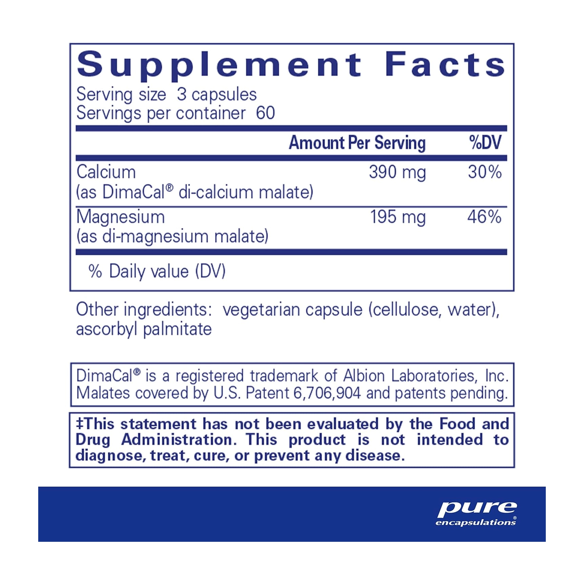 Pure Encapsulations Magnesium Citrate/Malate - Image 3