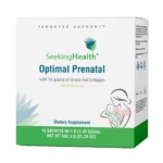 Seeking Health Optimal Prenatal Protein Powder – Vanilla Flavor, 15 Sachets