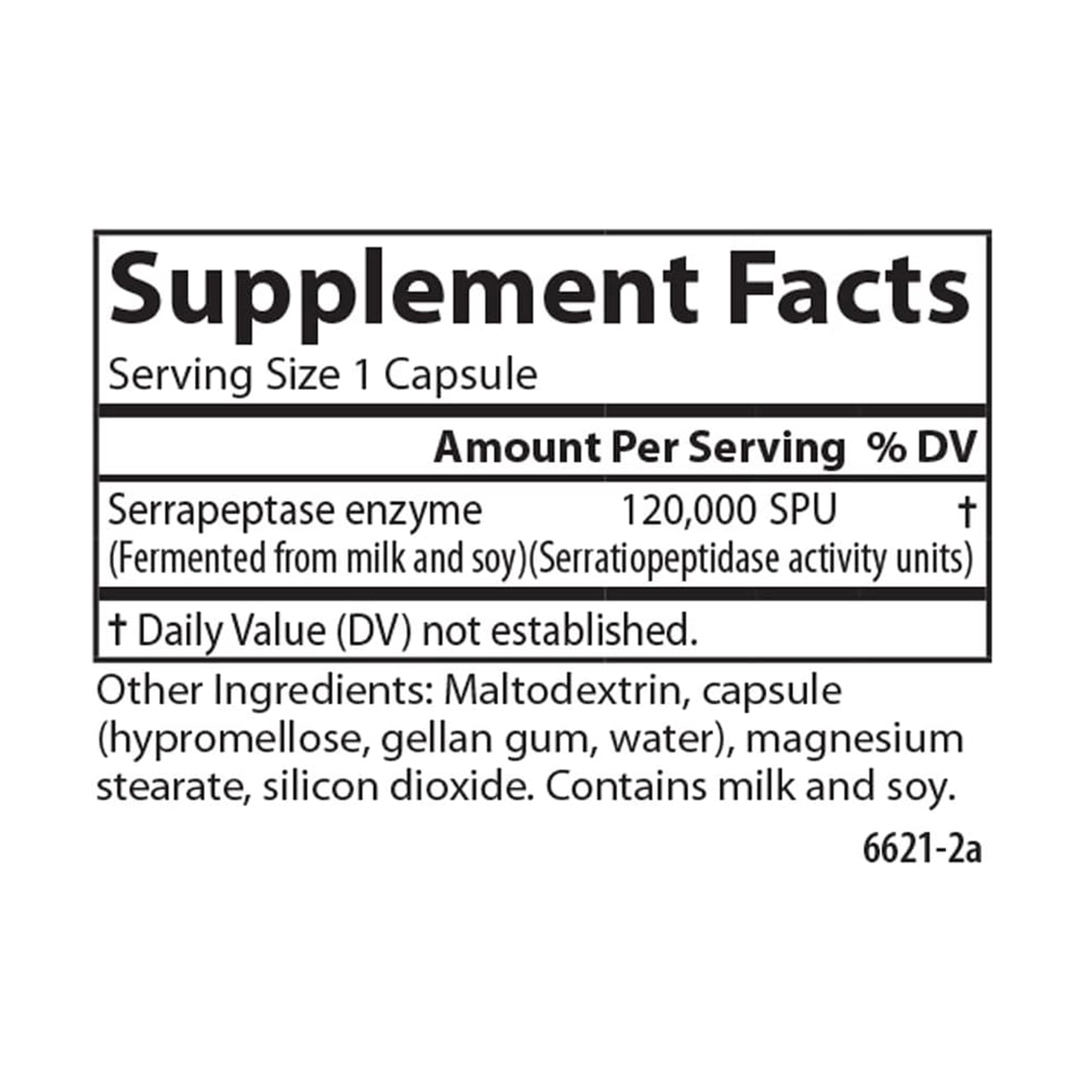 Serrapeptase 120,000 SPU – High-Potency Delayed-Release Enzyme for Inflammation and Whole-Body Support - Image 4