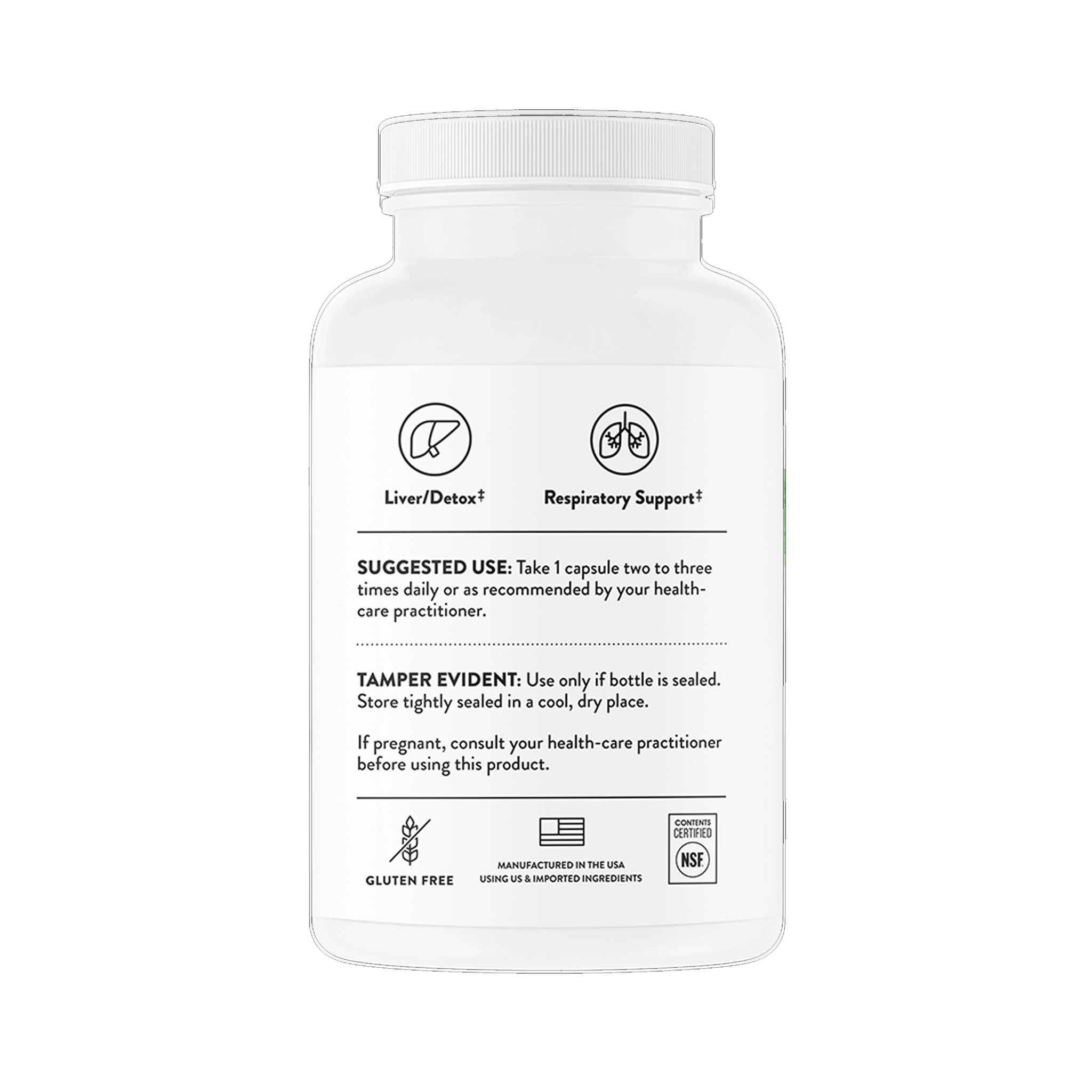 Thorne NAC – 500 mg N-Acetylcysteine Antioxidant & Liver Support - Image 2