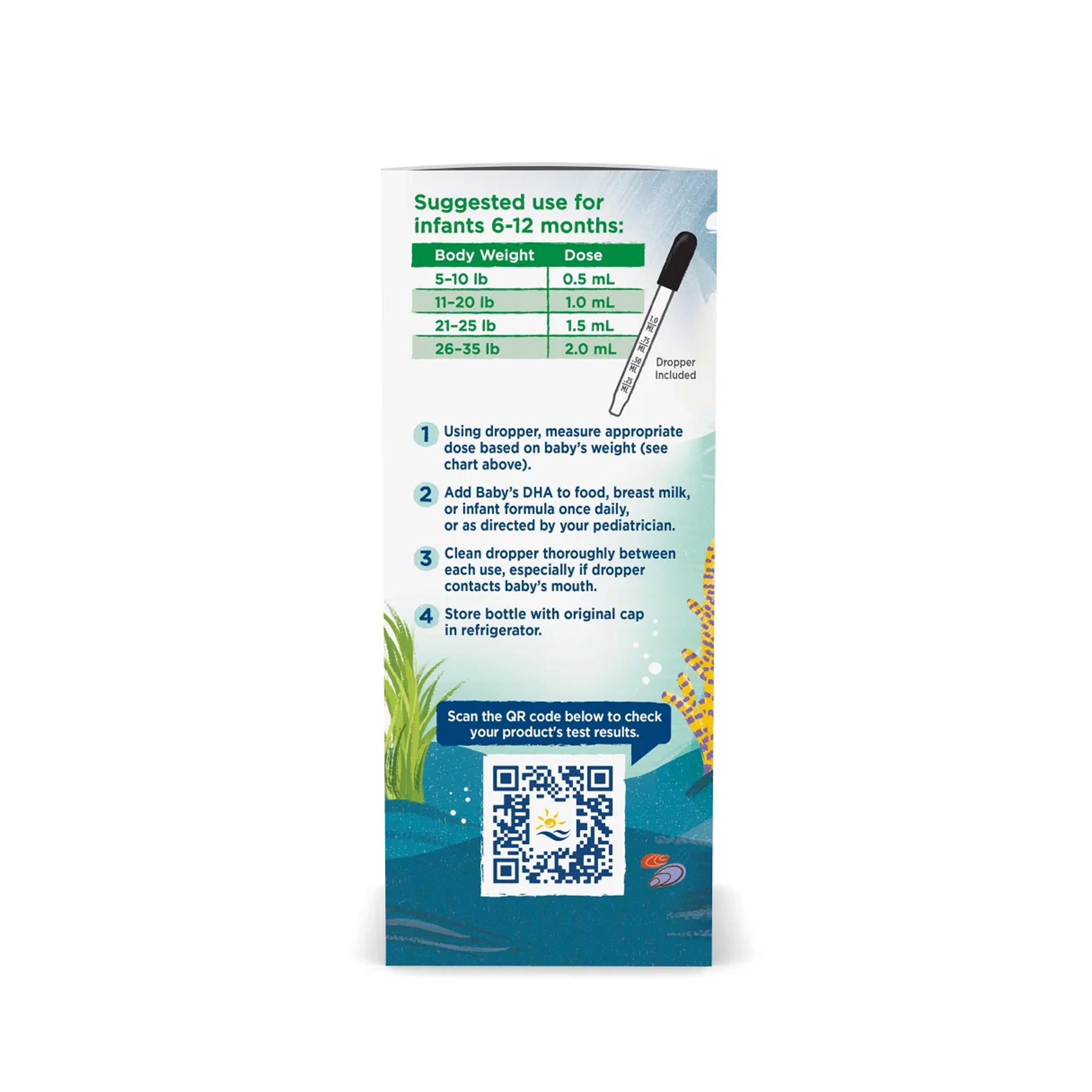 Nordic Naturals Baby's DHA Vegetarian - Image 2