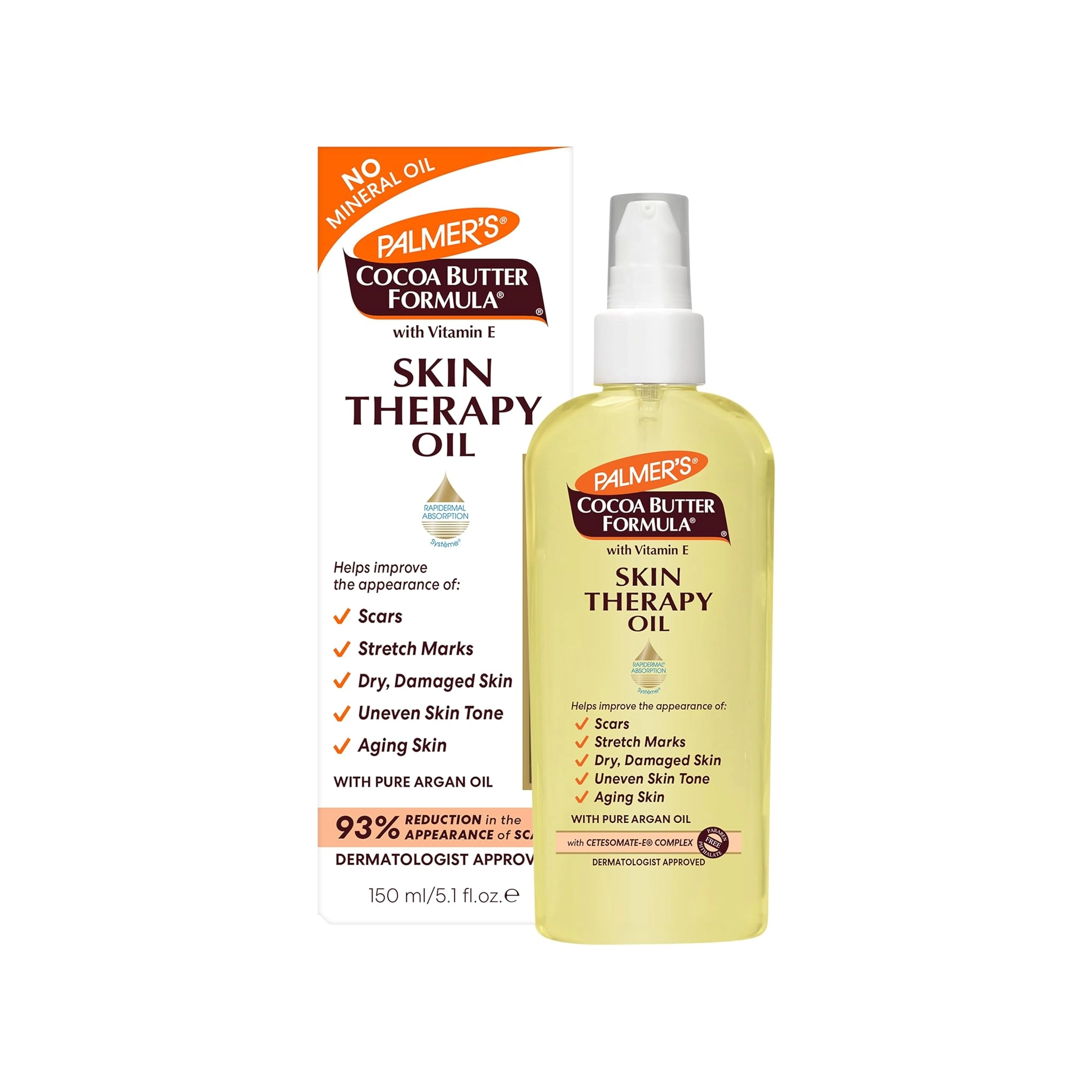 Cocoa Butter Skin Therapy Oil with Vitamin E - Image 2