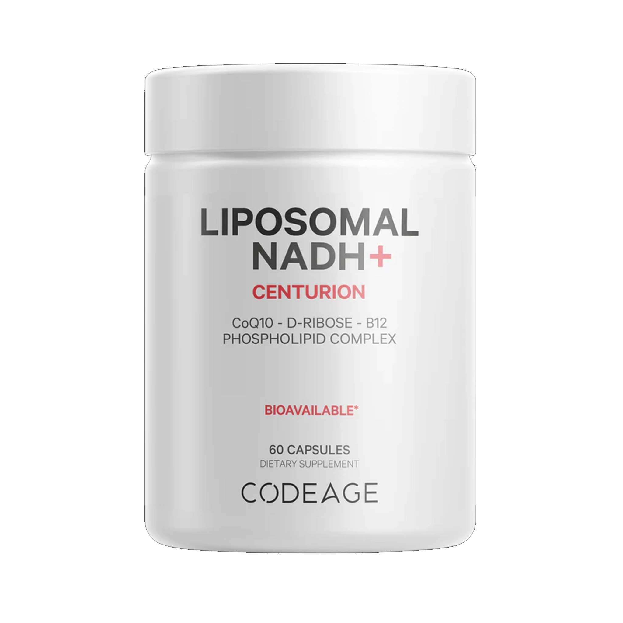 Codeage, Liposomal NADH+, Centurion