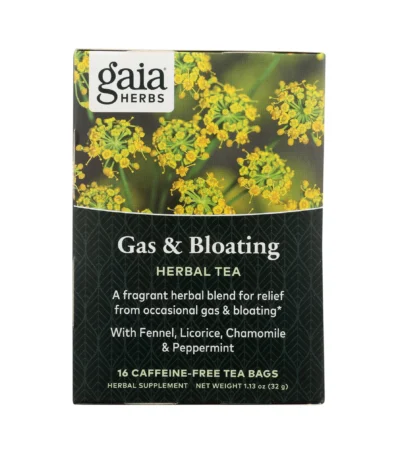 Gaia Herbs Gas & Bloating Herbal Tea