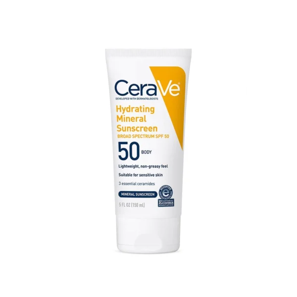 Hydrating Mineral Sunscreen SPF 50 Body Lotion