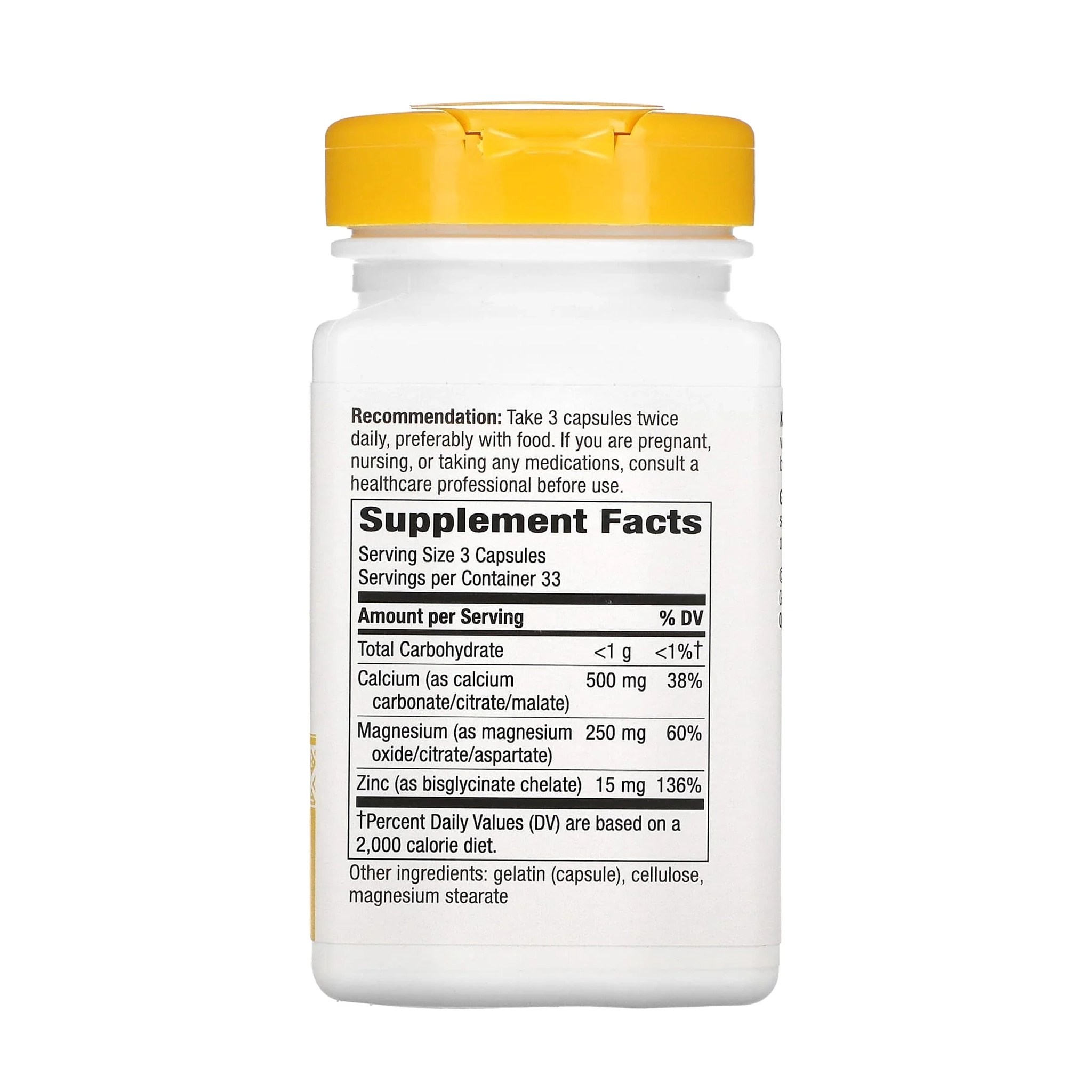 Nature's Way Calcium-Magnesium-Zinc - Image 2