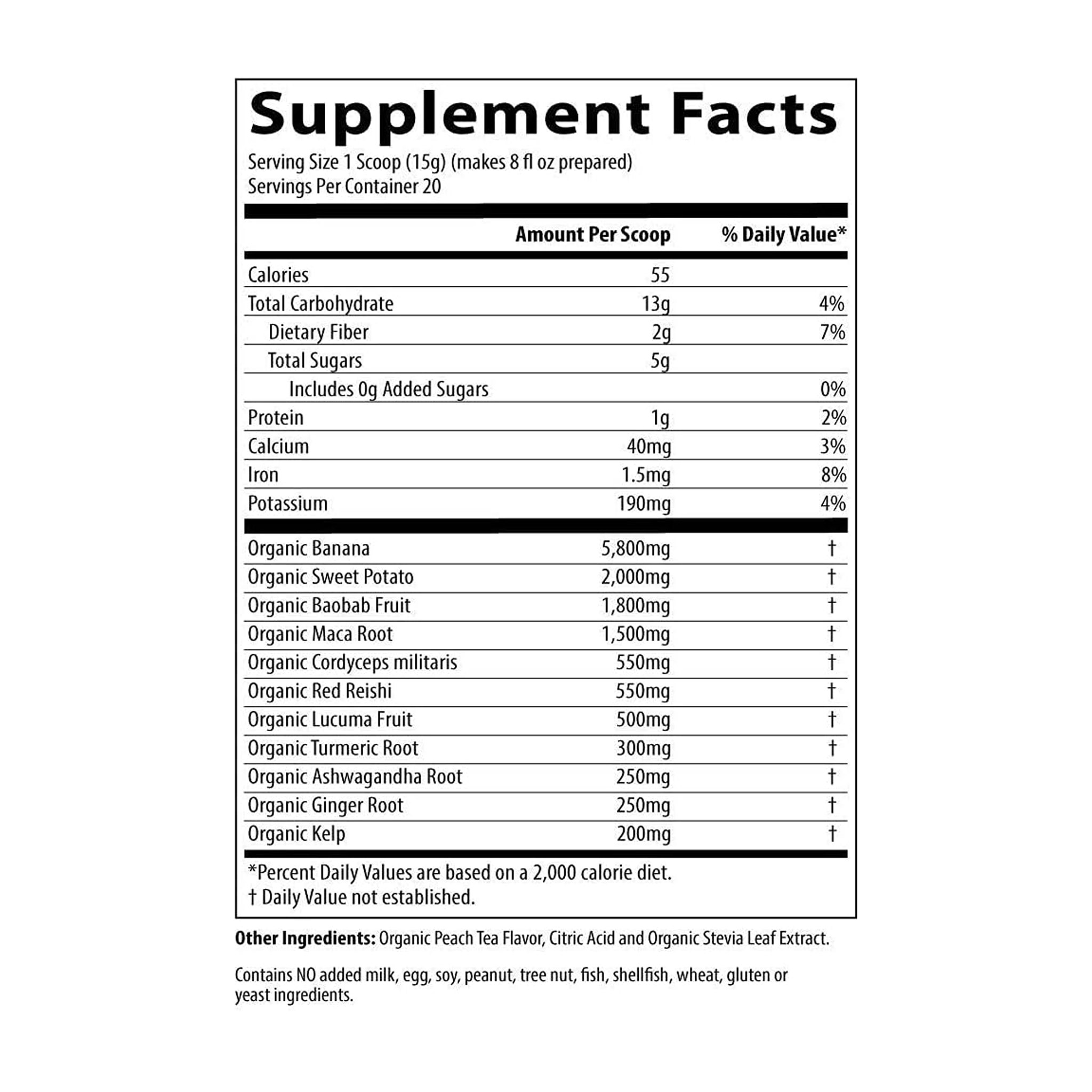 Organic Pre-Workout - Island Fusion Flavor - Image 4