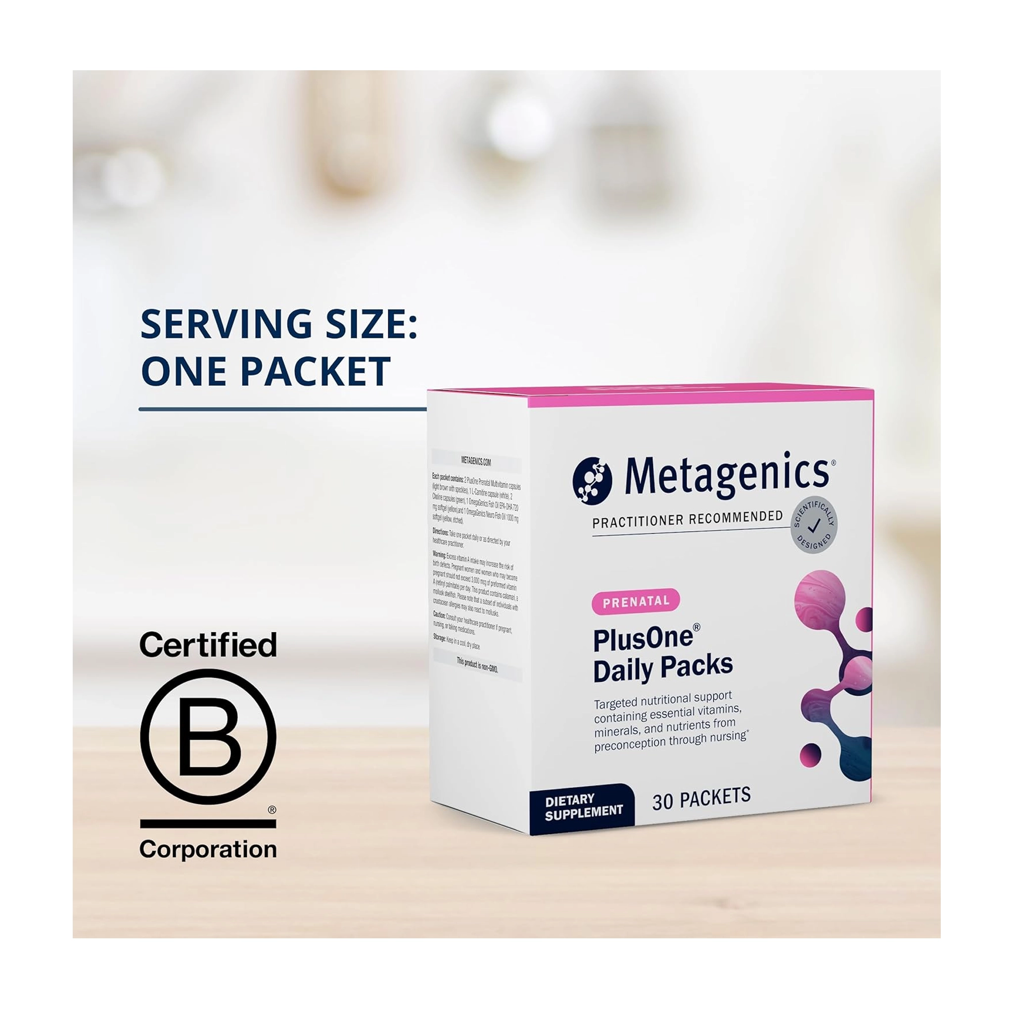 PlusOne Daily Prenatal Packs - Image 2