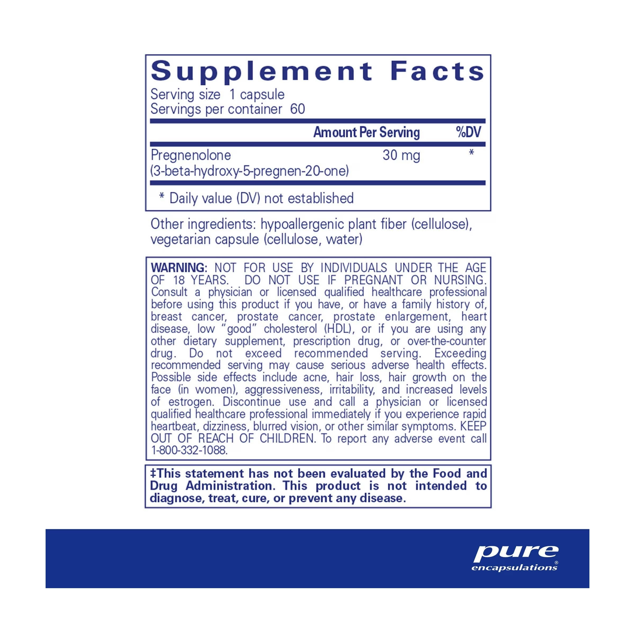 Pregnenolone - 30 mg - Image 2