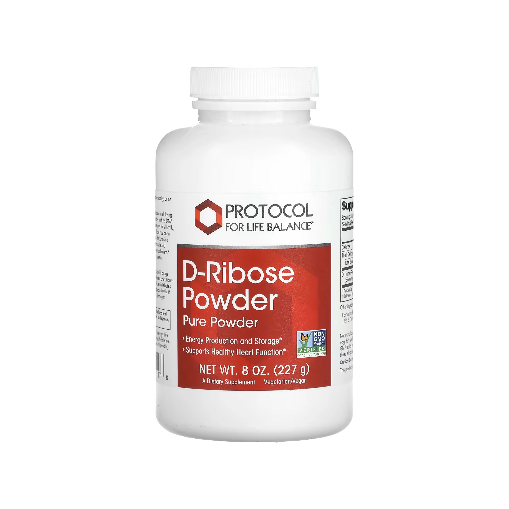 Protocol For Life Balance D-Ribose Pure Powder