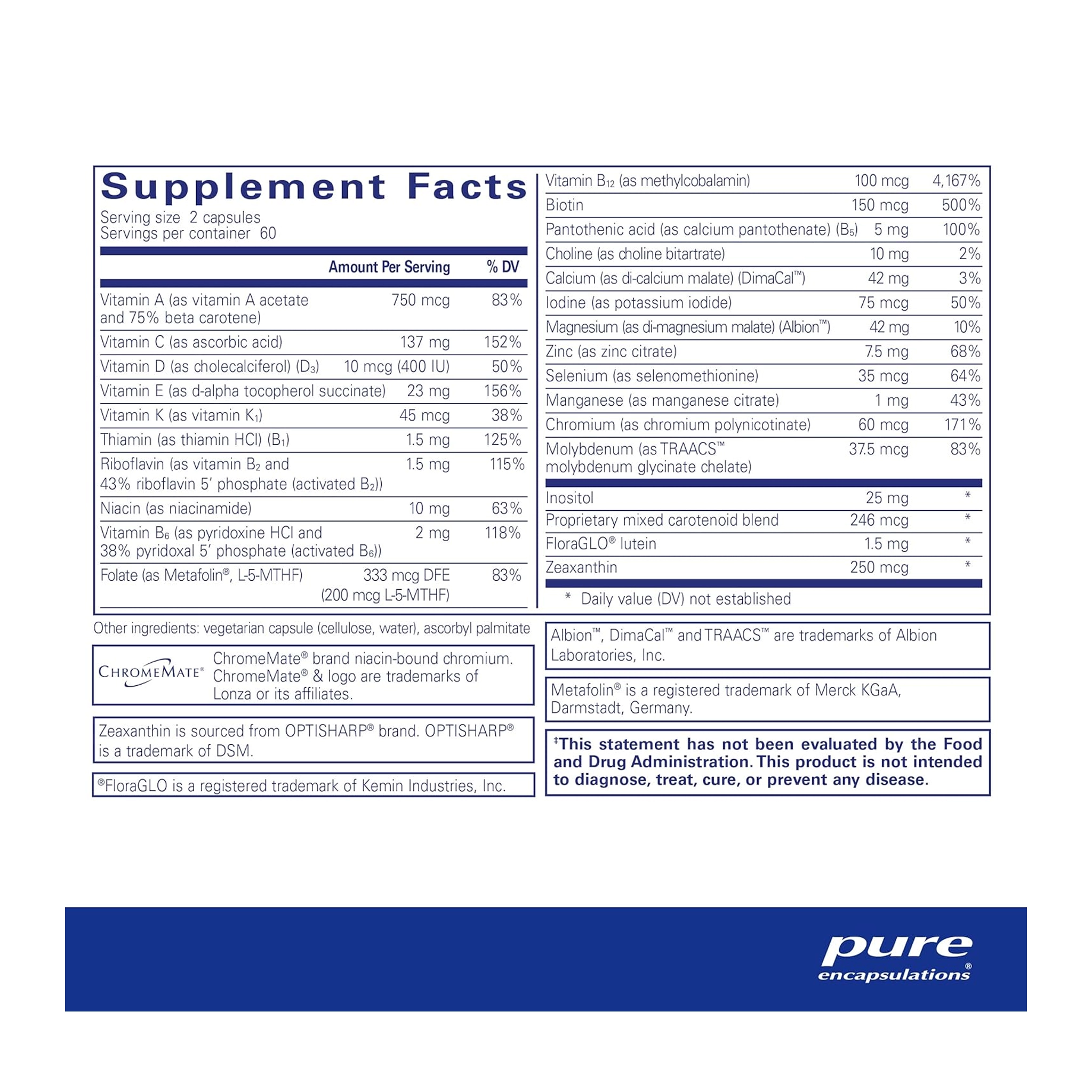 Pure Encapsulations Junior Nutrients - Image 2