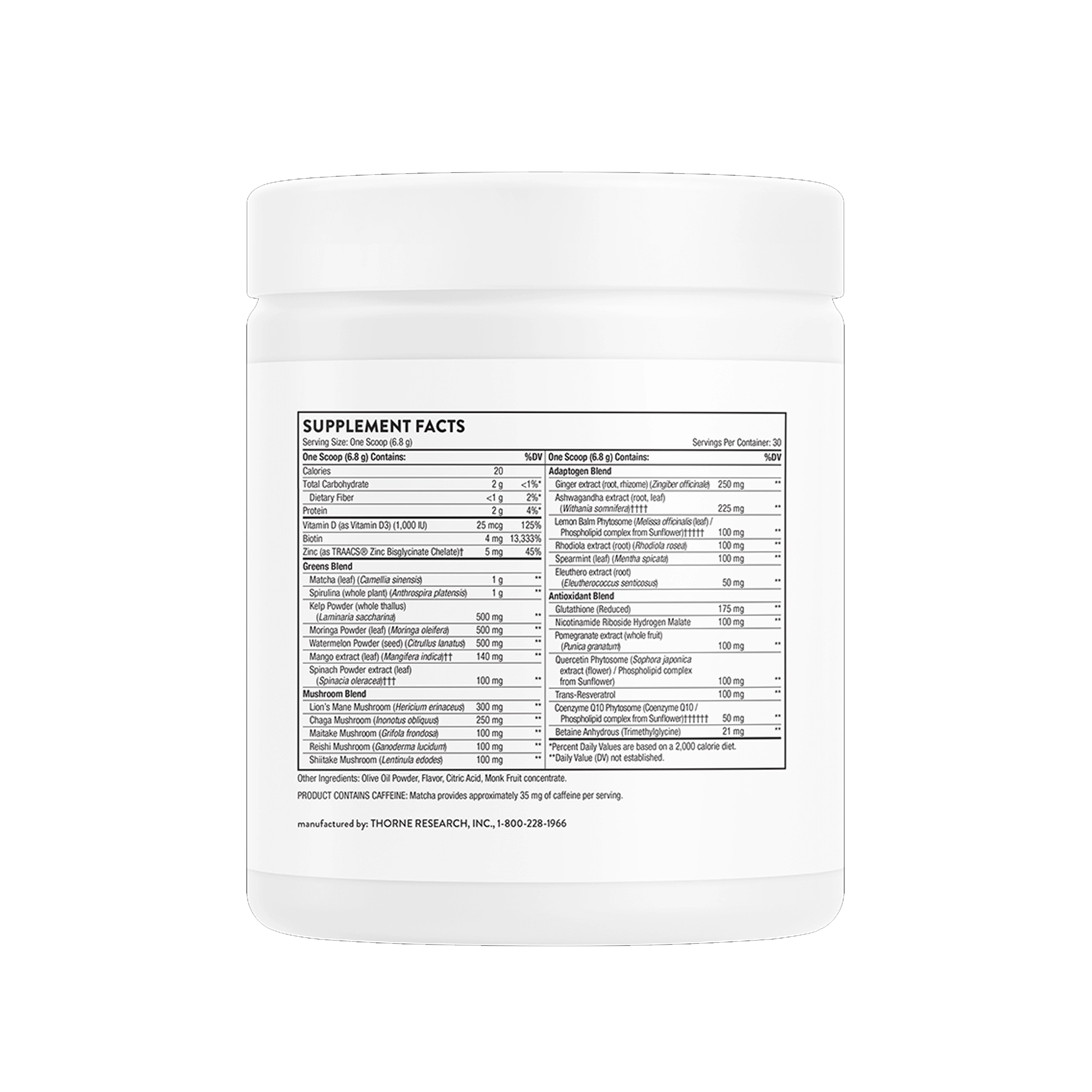 Thorne Daily Greens Plus - Image 2