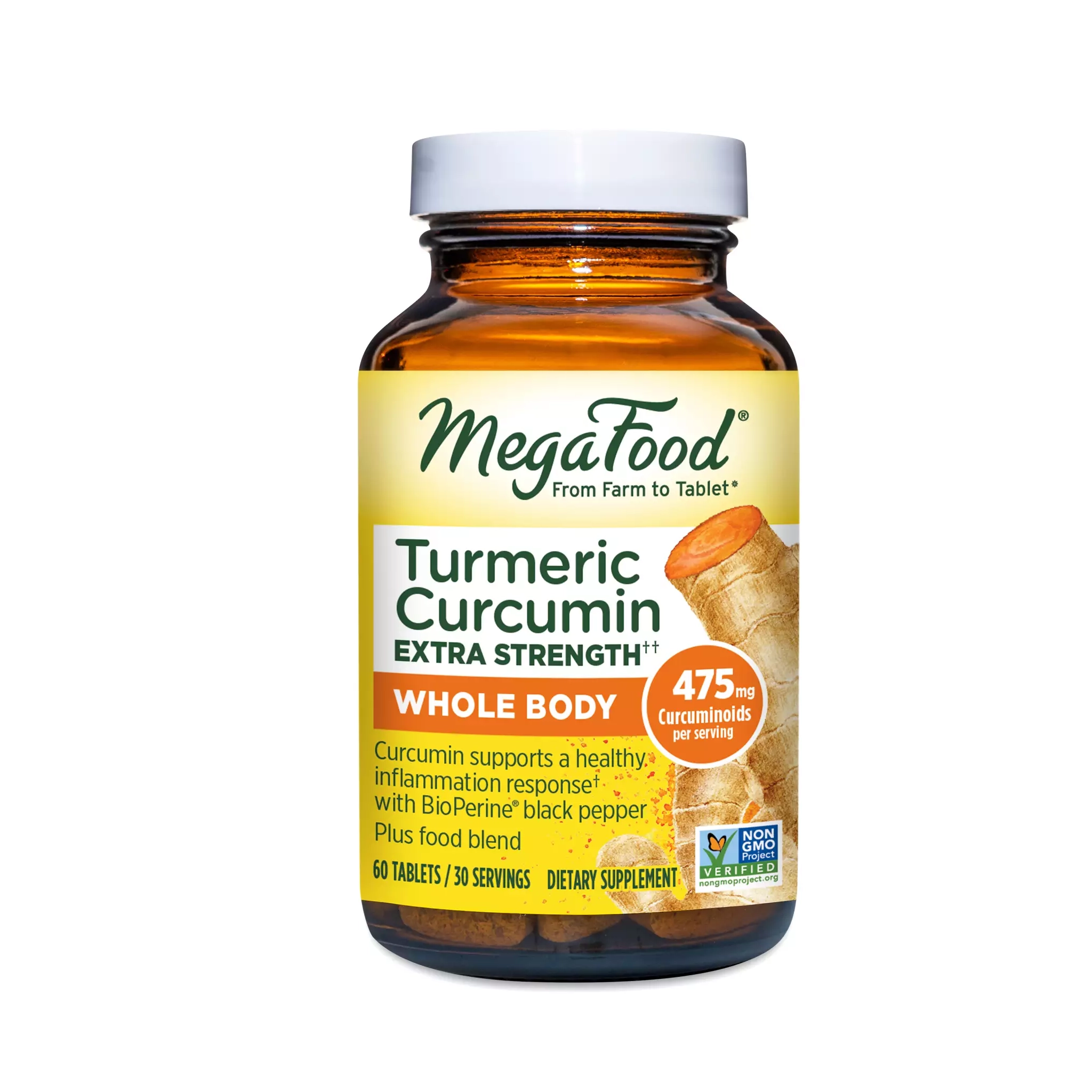 Turmeric Curcumin Extra Strength, Whole Body
