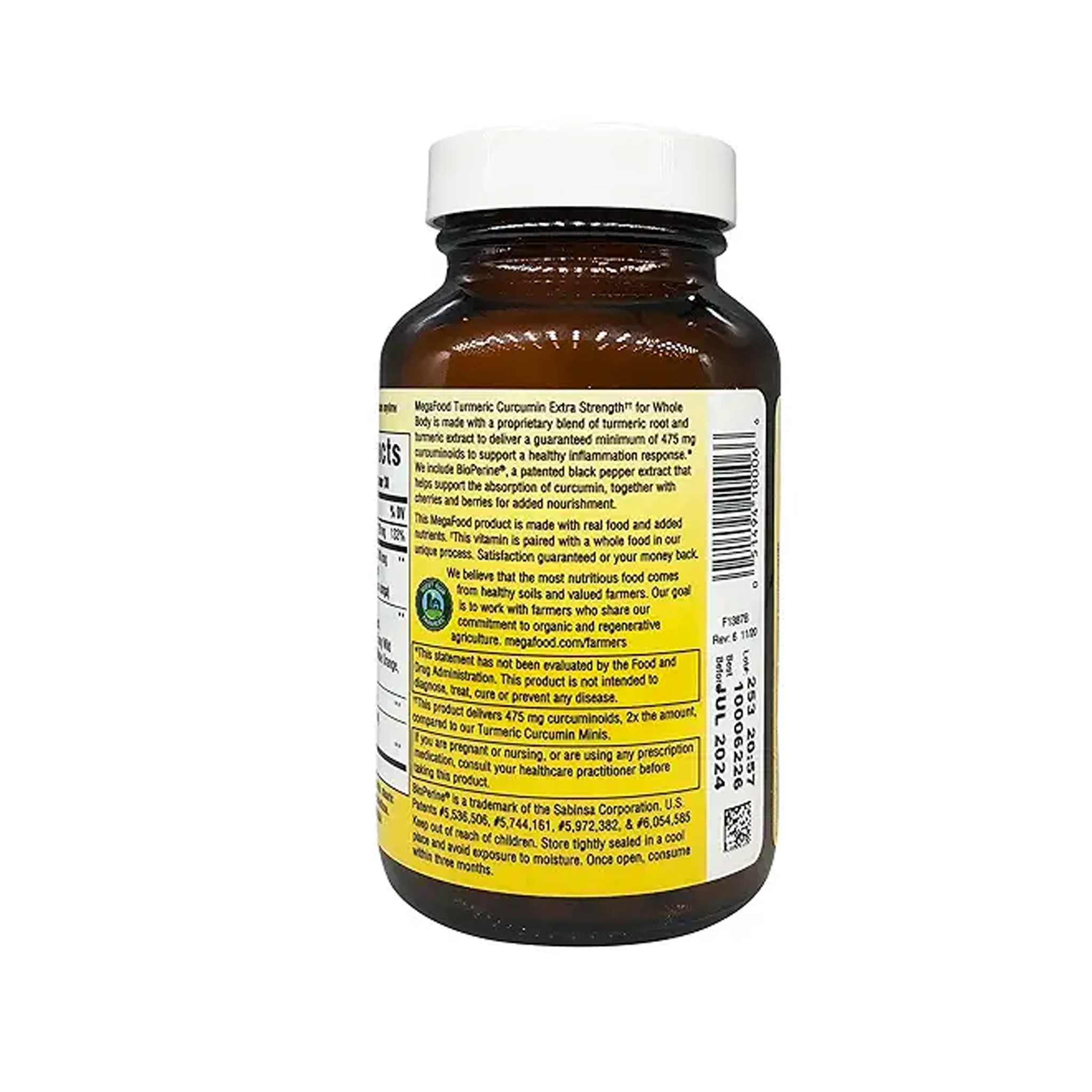 Turmeric Curcumin Extra Strength, Whole Body - Image 2