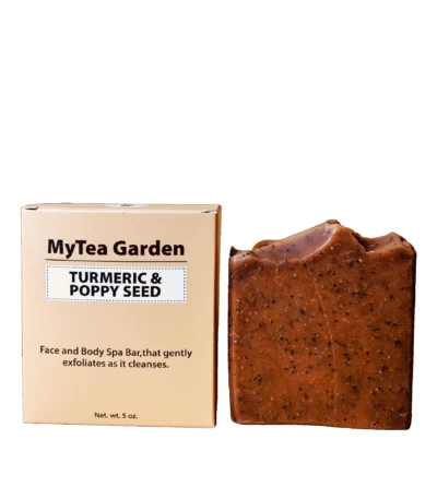Turmeric and Poppy Seed Soap My Tea Garden