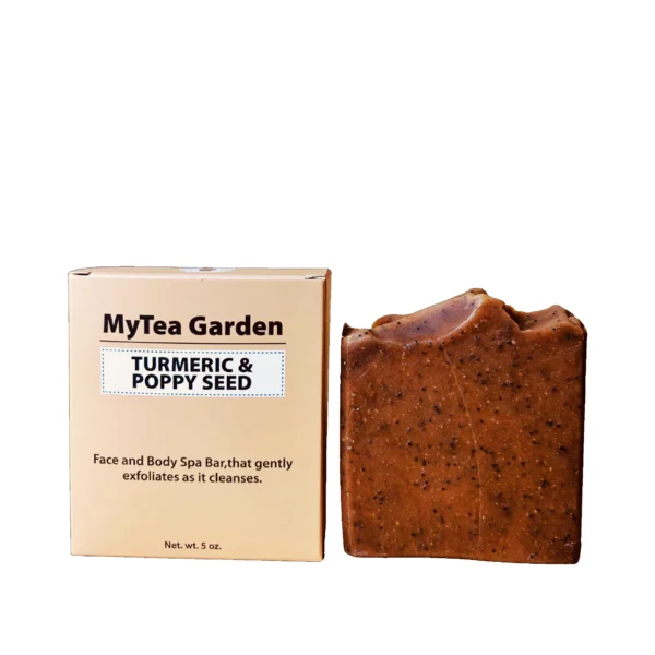 Turmeric and Poppy Seed Soap My Tea Garden