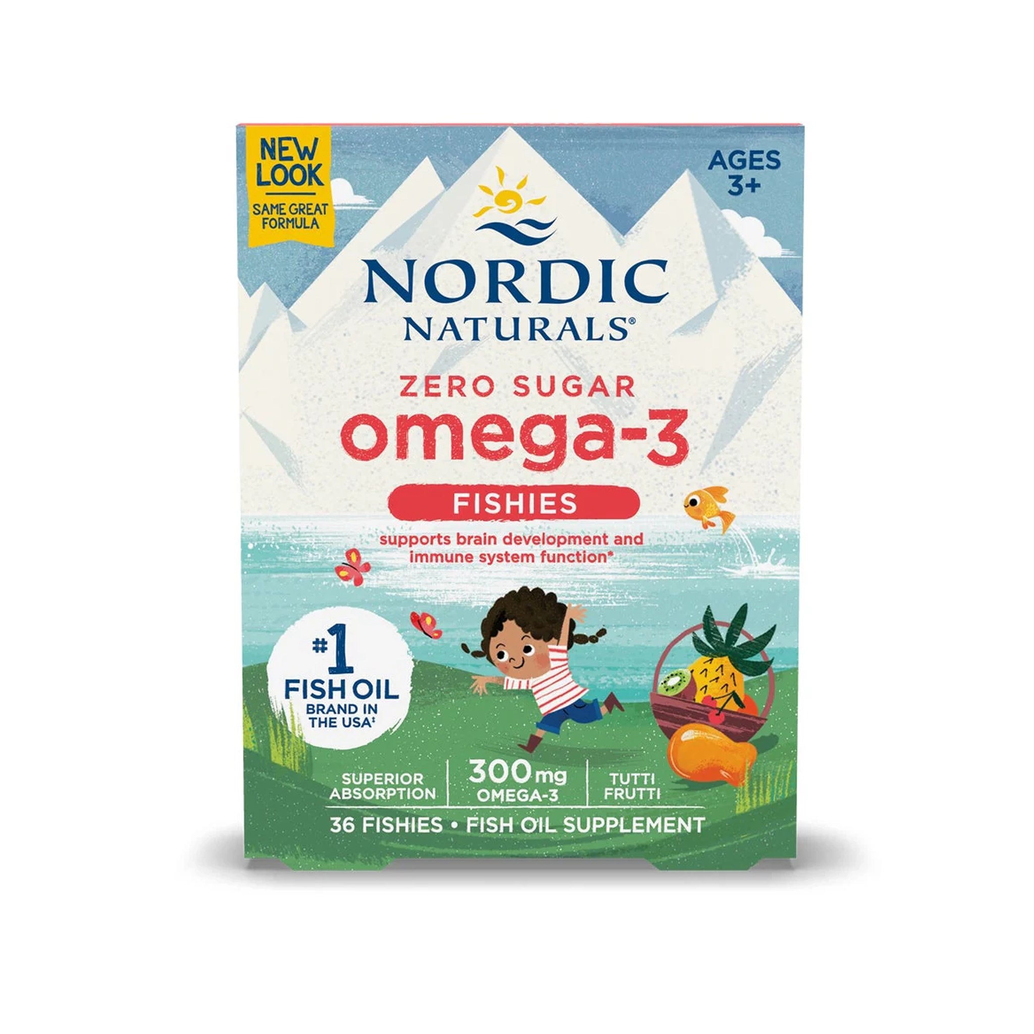 Zero Sugar Omega-3 Supplement